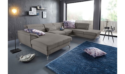sit&more Wohnlandschaft, 12 cm Fußhöhe, inklusive Sitztiefenverstellung, wahlweise... kaufen sit&more Wohnlandschaft, 12 cm Fußhöhe, inklusive Sitztiefenverstellung, wahlweise... kaufen