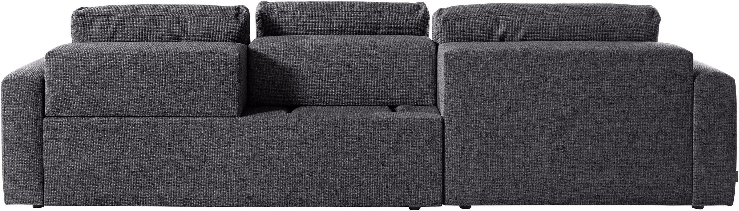Places of Style Ecksofa »Bloomfield, elegant, viel Platz, Mega Couch, Breite 303cm, L-Form«, extra tiefe Sitzfläche, wahlweise mit Sitztiefenverstellung