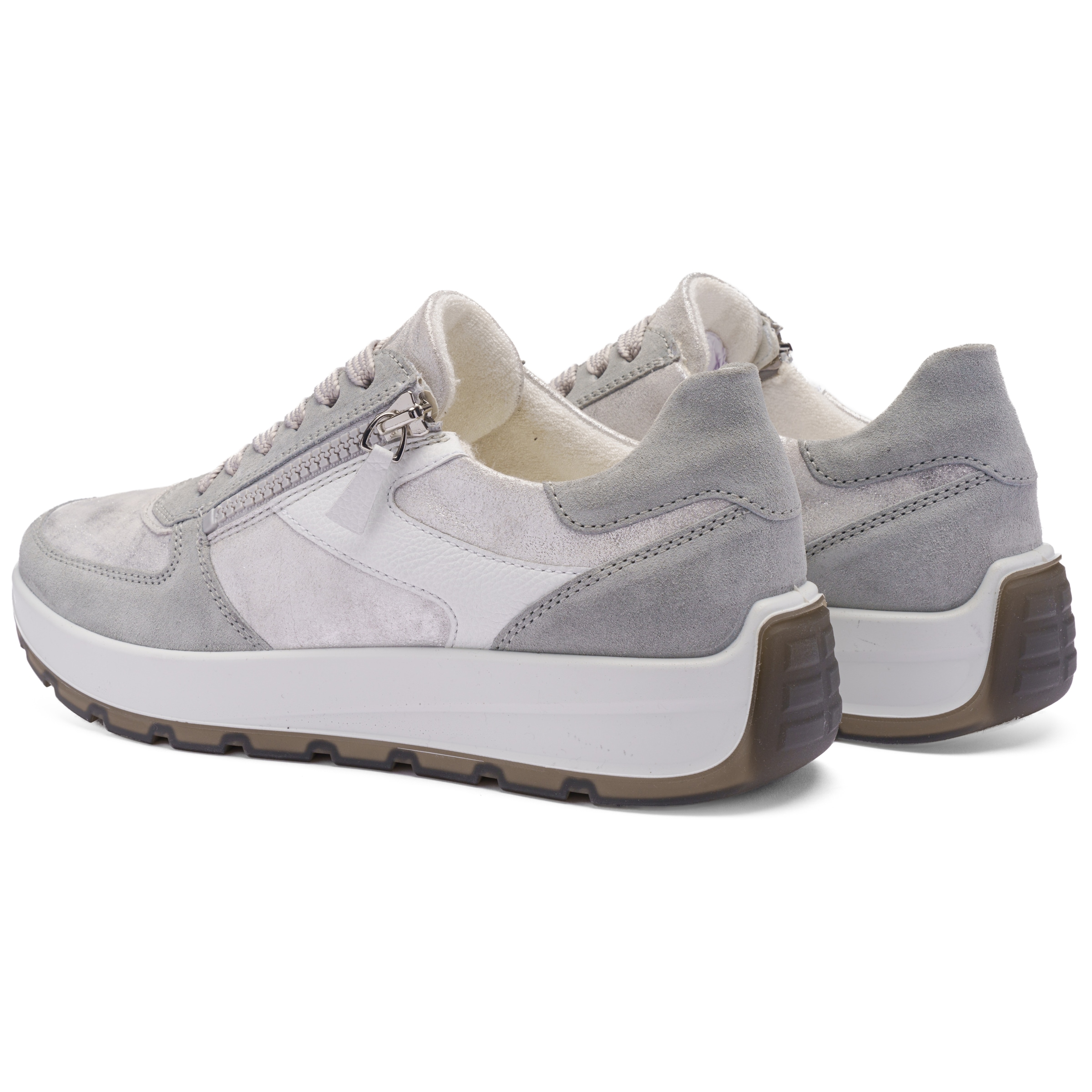 Ara Plateausneaker »NEW YORK«  Plateau, Freizeitschuh, Halbschuh, Schnürer, Kontrastbesätze, H-Weite