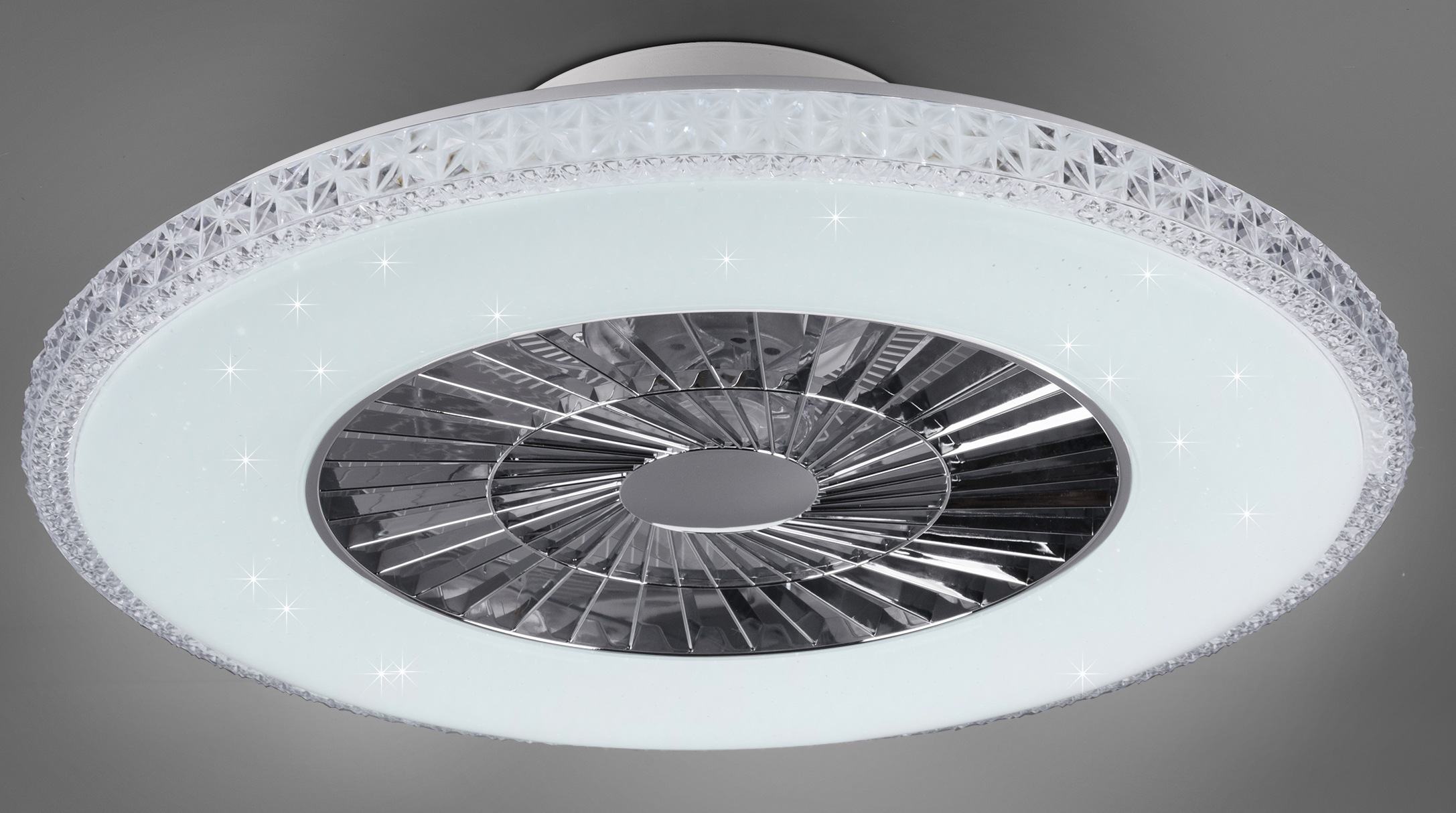 TRIO Leuchten LED kaufen und getrennt Ventilator, mit online Leuchte »Harstad«, schaltbar Deckenleuchte Ventilator und Fernbedienung, Nachtlicht. integrierter Dimmer
