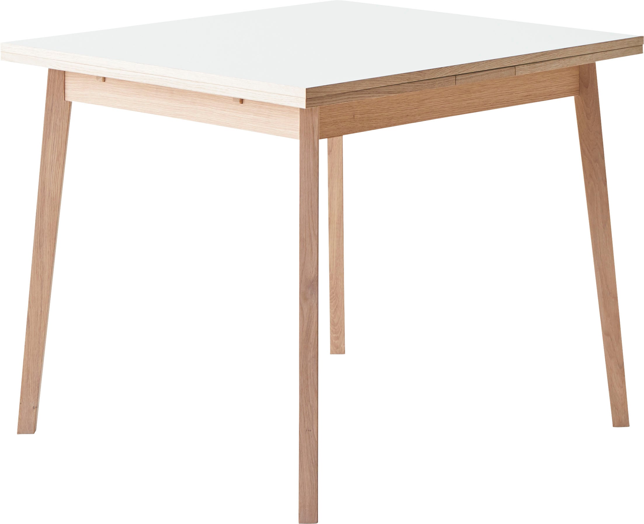 aus Rechnung Esstisch bestellen Massivholz Tischplatte aus Gestell Hammel Furniture Single«, by cm, 90(164)x90 Melamin, »Basic Hammel auf