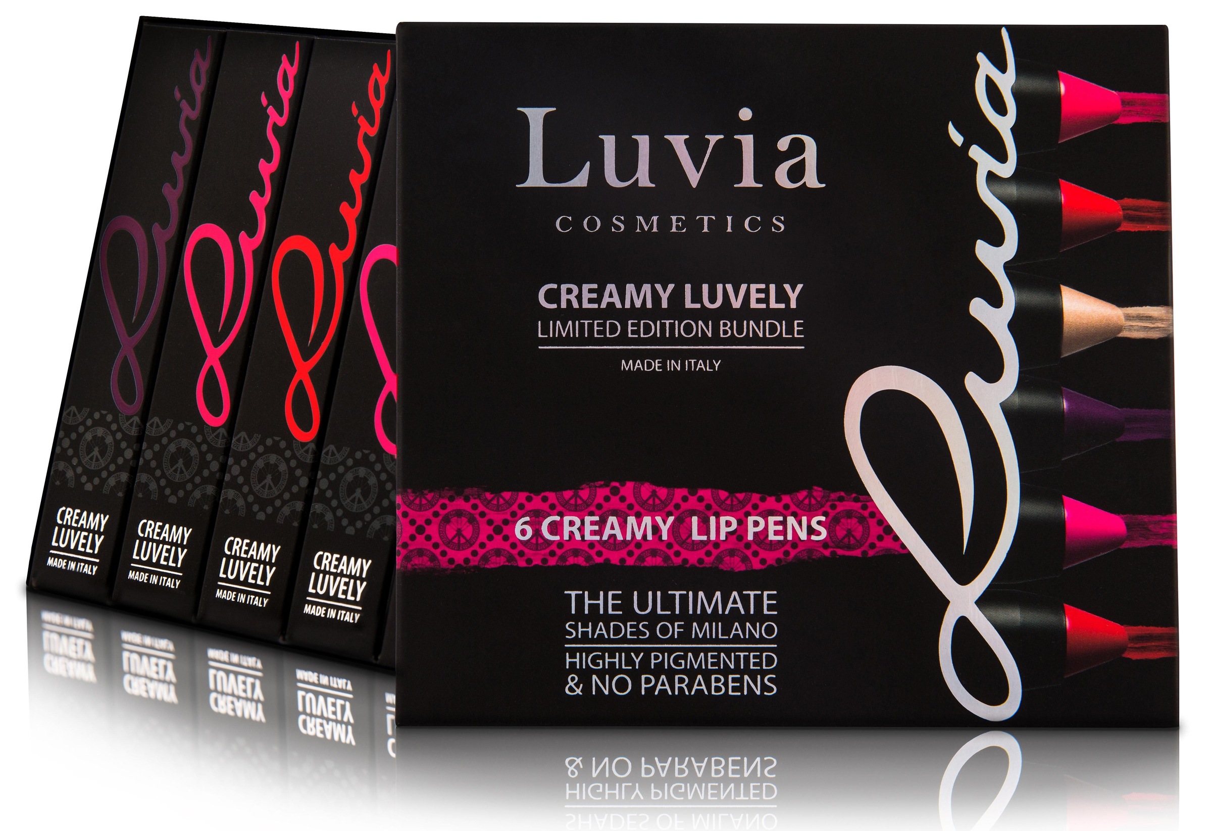 4. Bild von Luvia Cosmetics Lippenstift-Set »Creamy Luvely«, (6 tlg.)