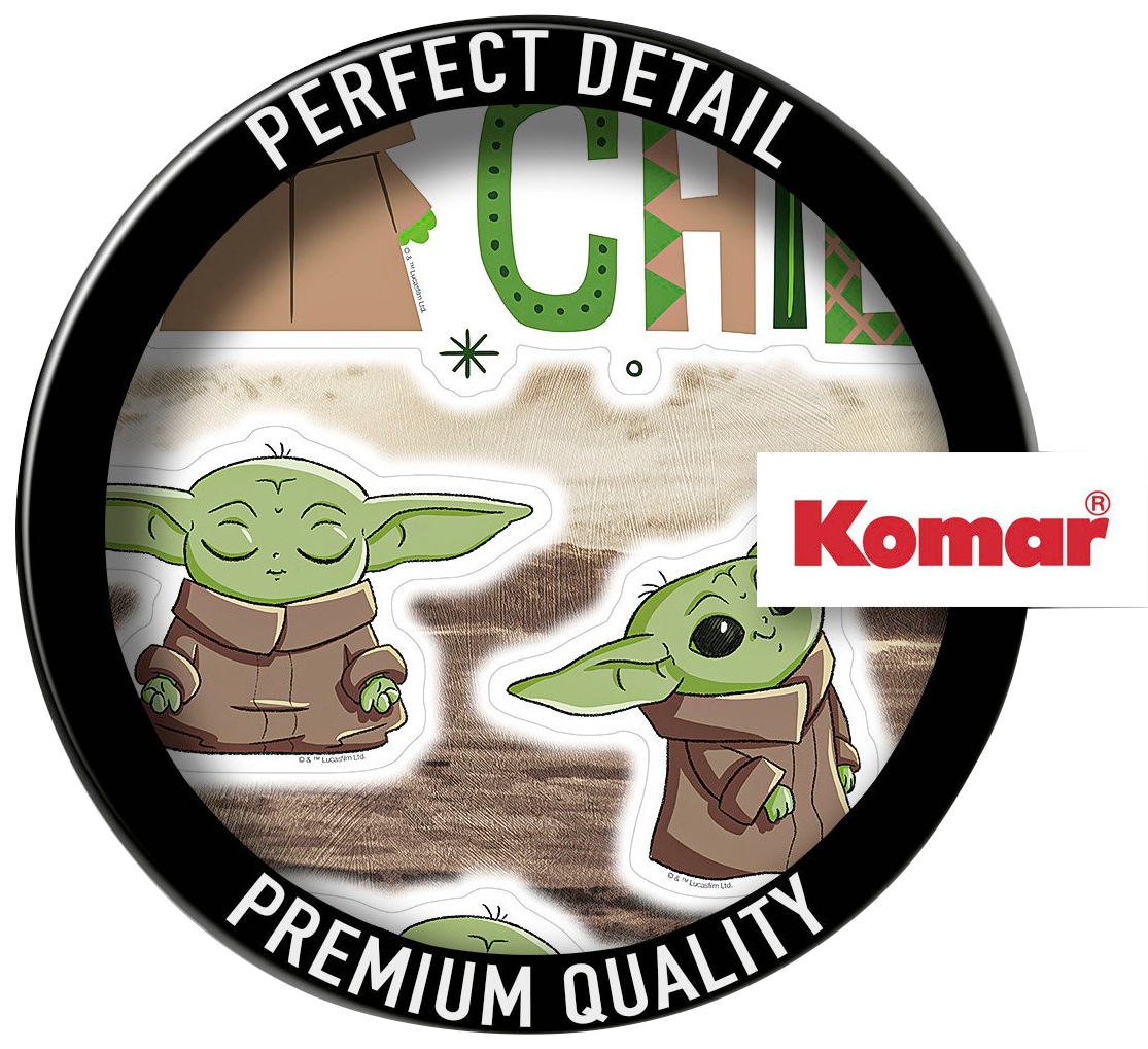 Komar Wandtattoo »Mandalorian Founding Grogu - Größe 50 x 70 cm«, (10 St.), selbstklebend, Wandsticker, Kinderzimmer