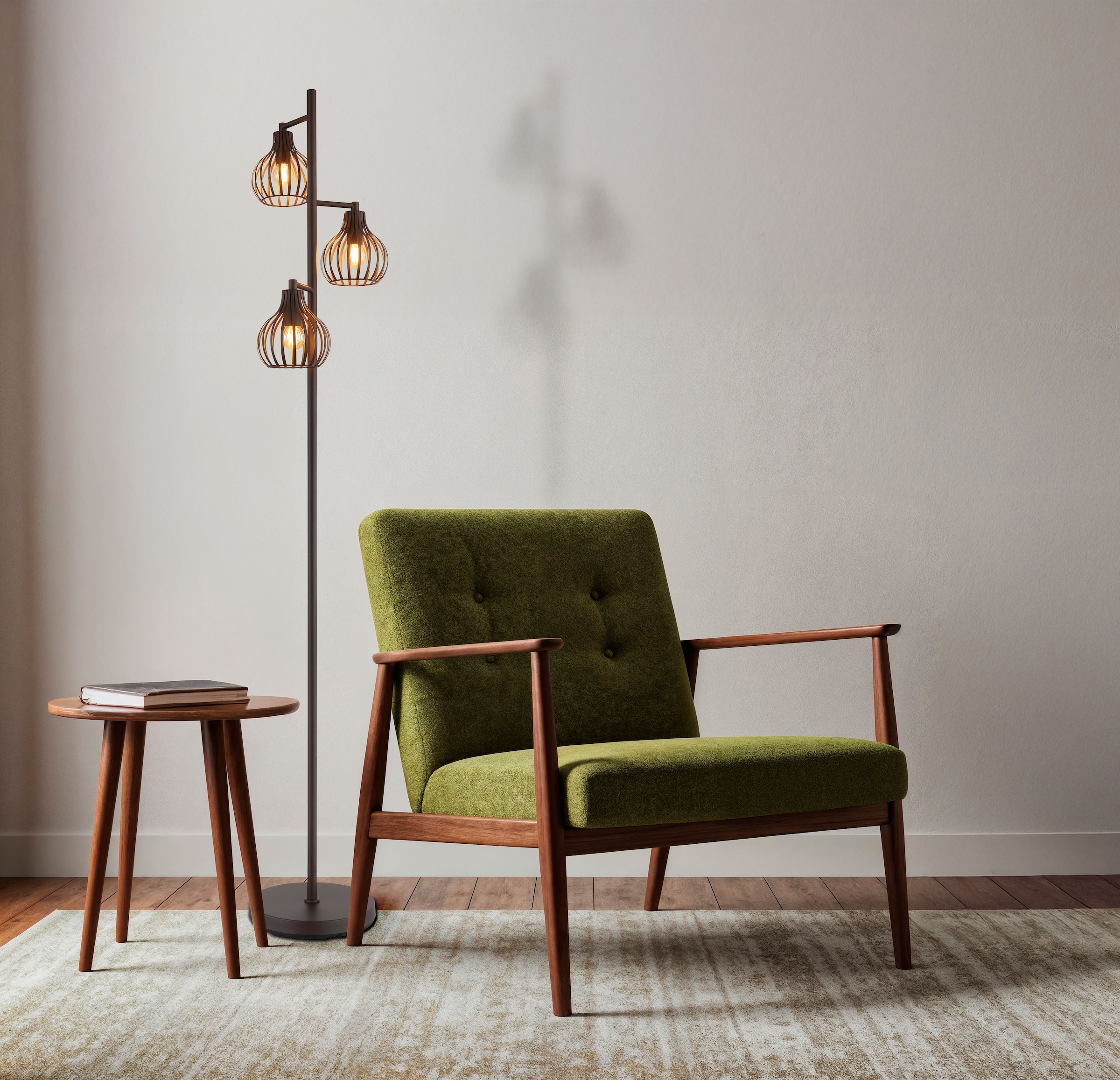 NOWA Stehlampe »MATEO« E14 1 Stk. Stehlampe Wohnzimmer Schlafzimmer Flur Design-Leuchte