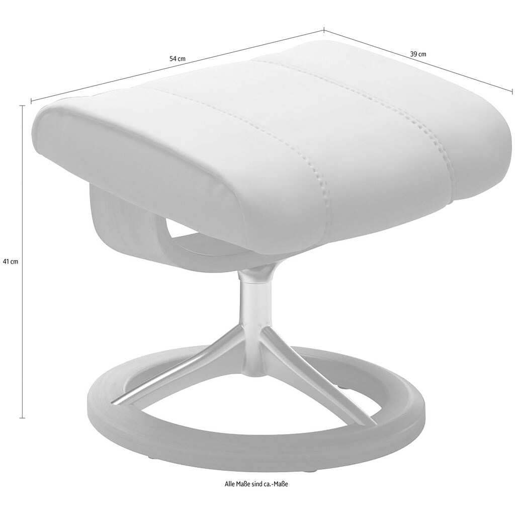 Stressless® Fußhocker »Consul«, mit Signature Base, Gestell Braun