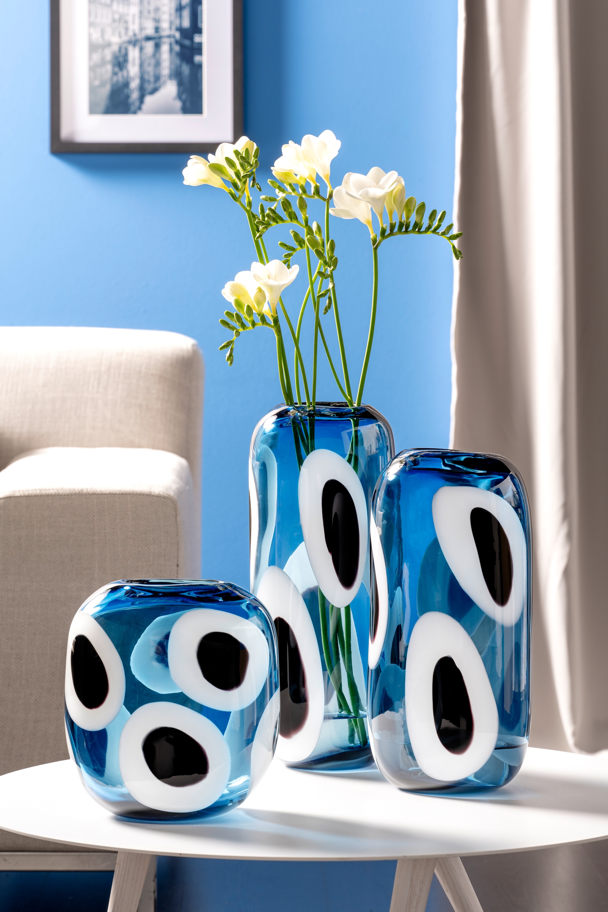 LEONARDO Dekovase »Vase OCCHI BLU«, (1 St.)