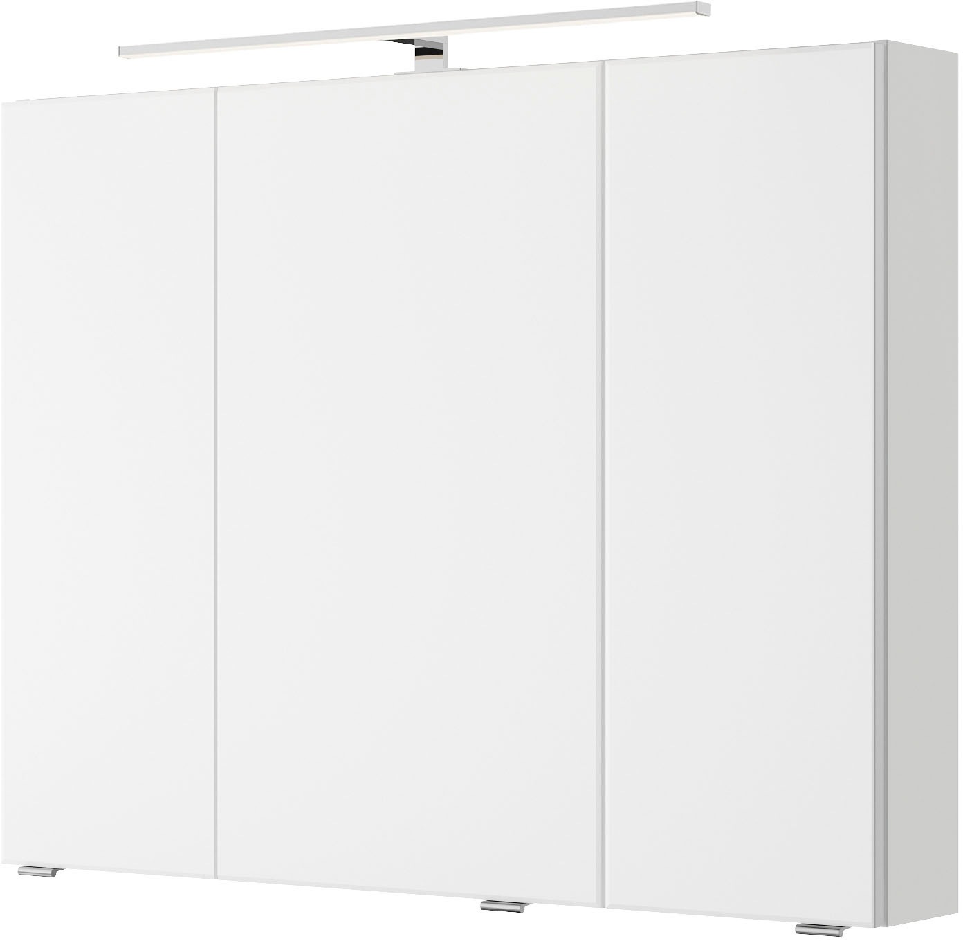 Saphir Badmöbel-Set »Serie 4035 2-teilig, Keramikwaschtisch mit LED-Spiegelschrank« Set, 