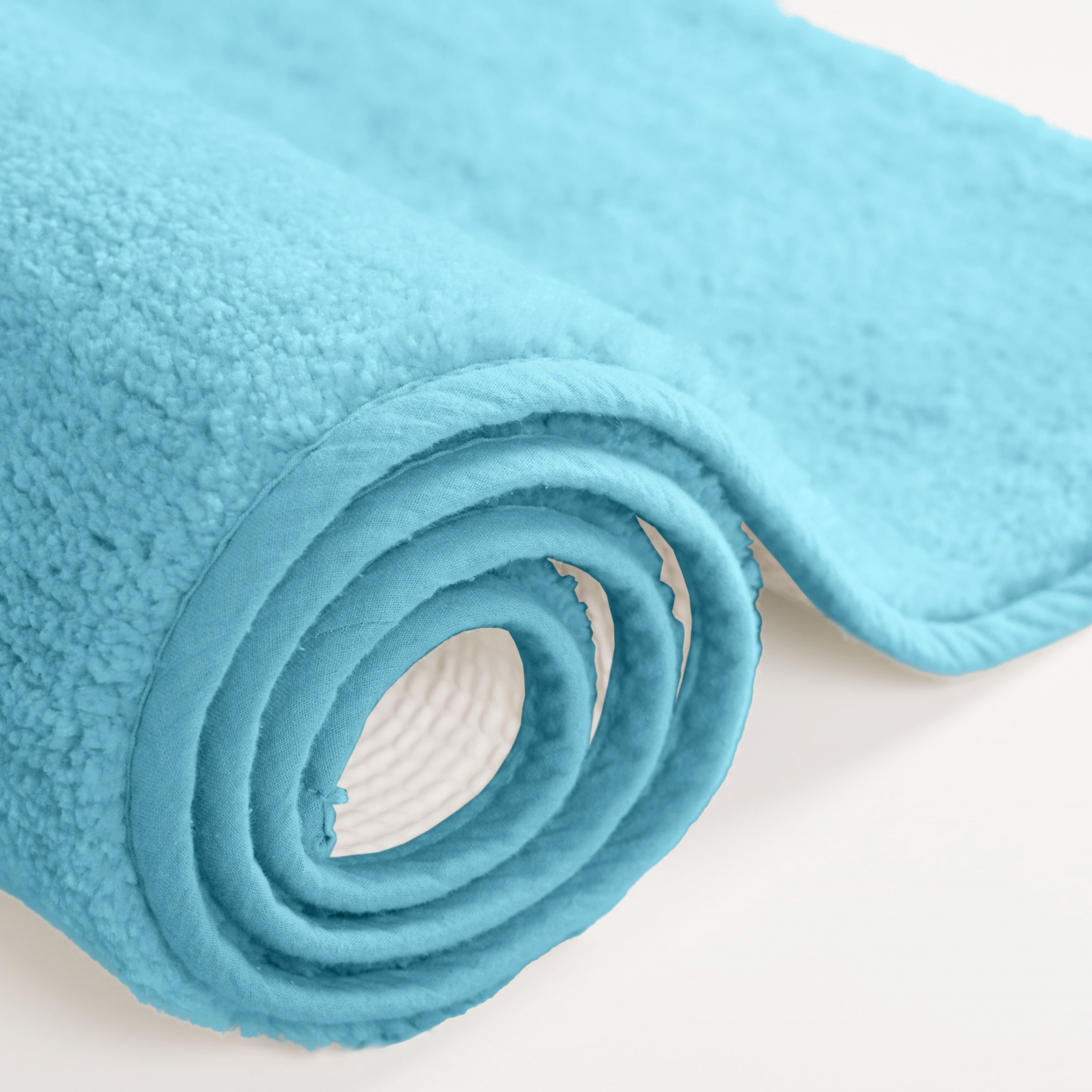 my home Badematte »Vanessa, Badvorleger, Badezimmer Teppich«, rutschhemmend beschichtet, schnell trocknend-fußbodenheizungsgeeignet-strapazierfähig, Badteppich, weiche Haptik, unifarben