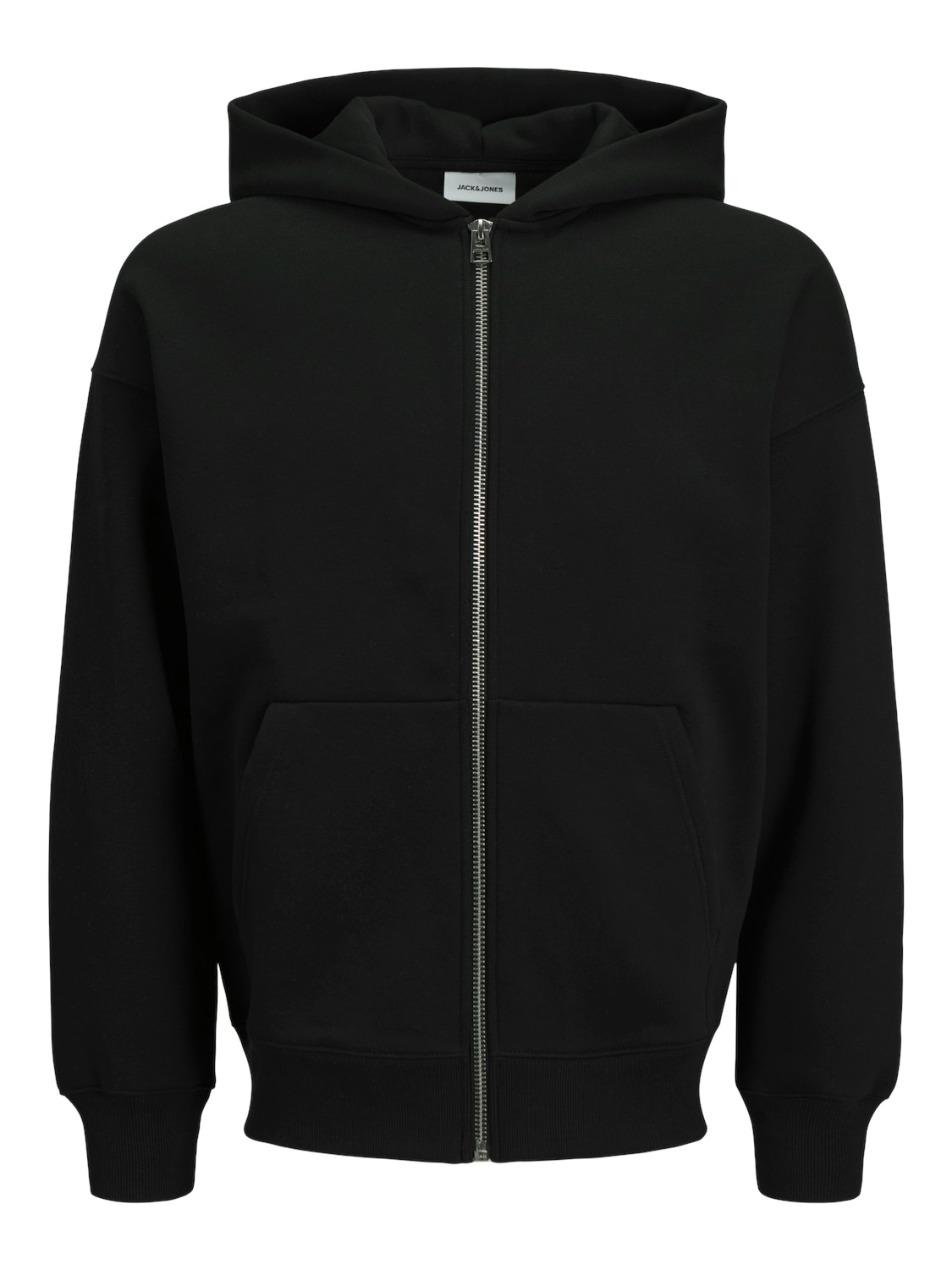 Jack & Jones Kapuzensweatjacke »JJEURBAN EDGE SWEAT ZIP HOOD NOOS« mit Rippbündchen