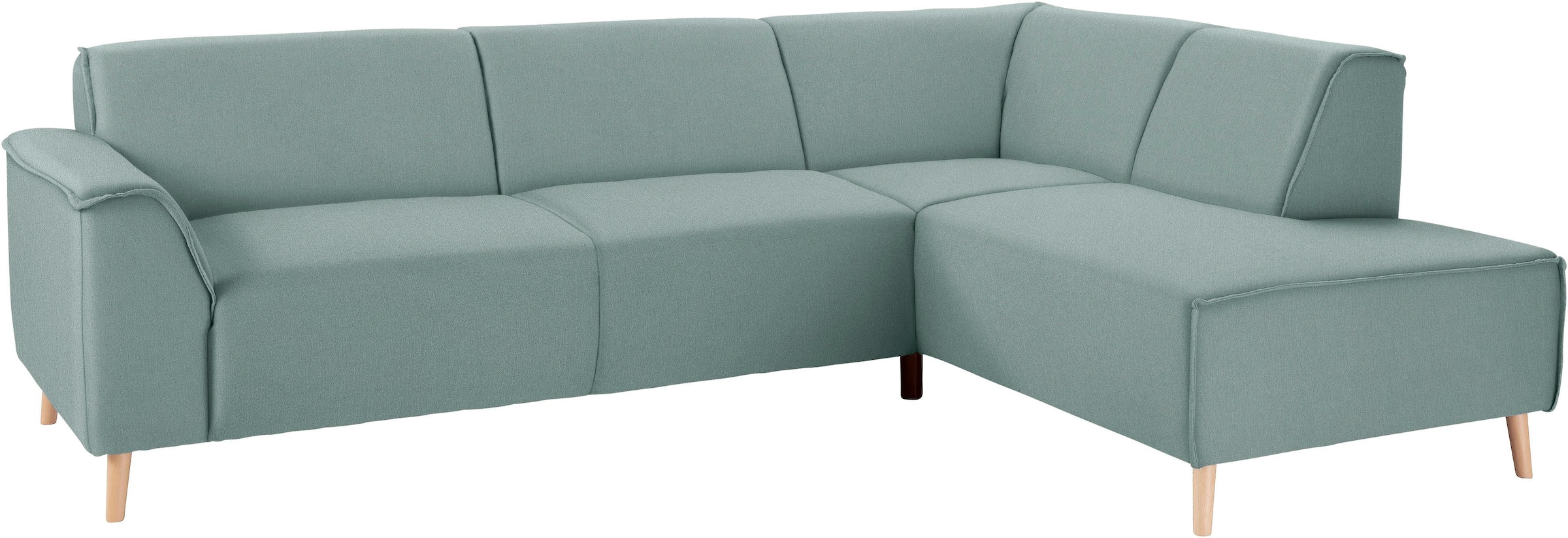 andas Ecksofa »Janek Scandic Design, elegant und zeitlos, L-Form«, mit Fede günstig online kaufen