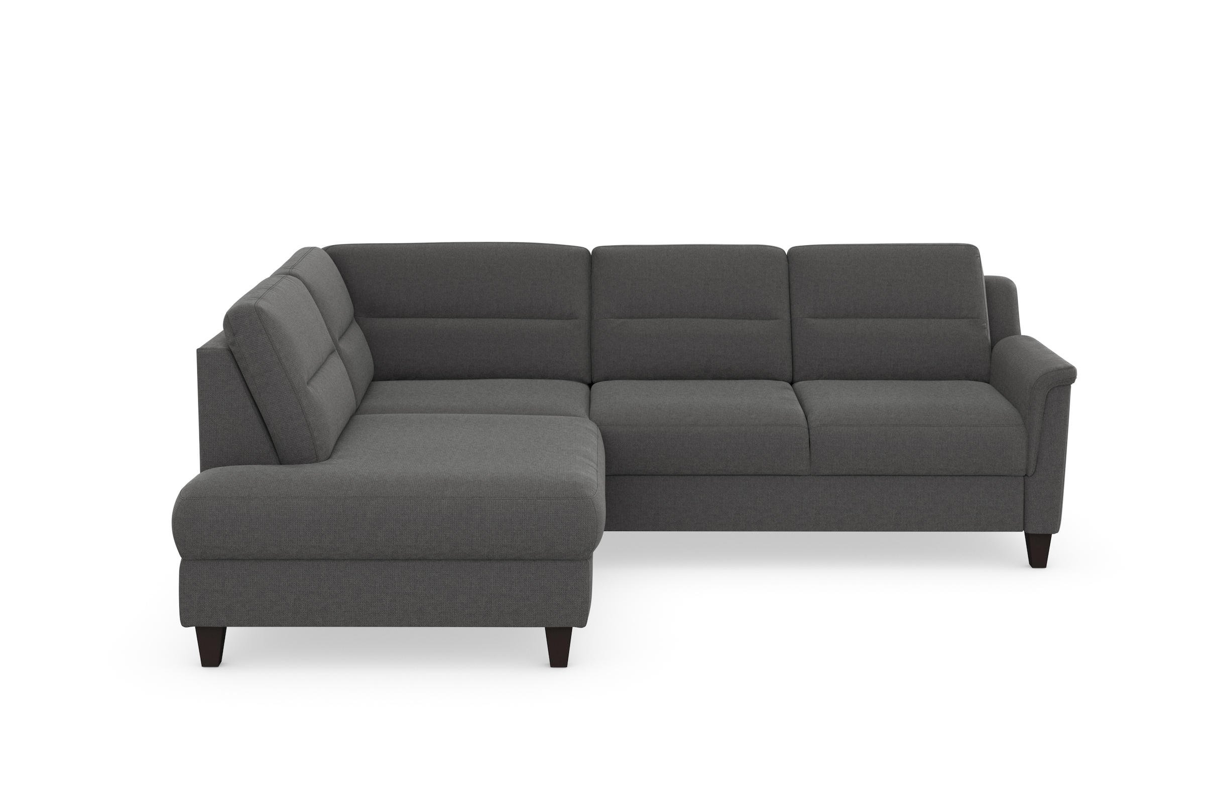 sit&more Ecksofa »Farö L-Form«, inklusive Federkern, wahlweise mit Bettfunktion und Bettkasten