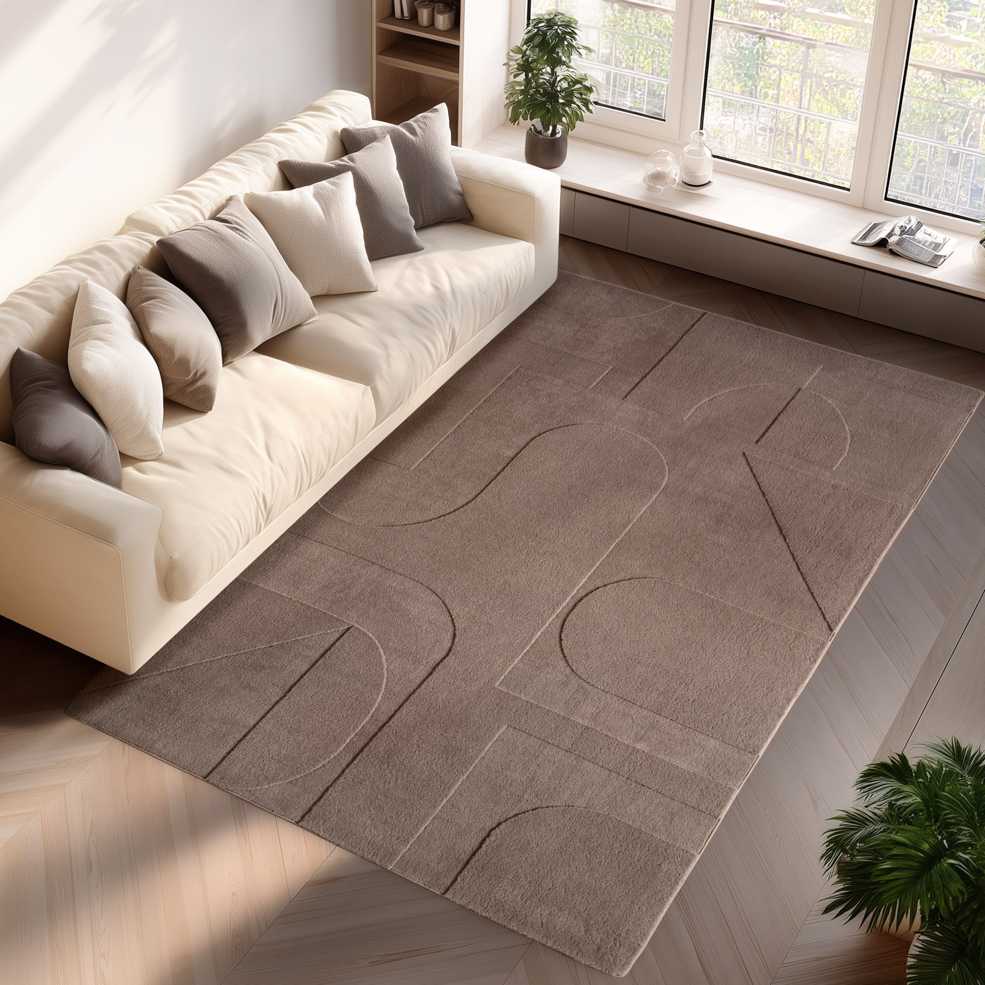Ayyildiz Teppiche Teppich »POMPEI 1614«, rechteckig, 12 mm Höhe, Läufer, pf günstig online kaufen