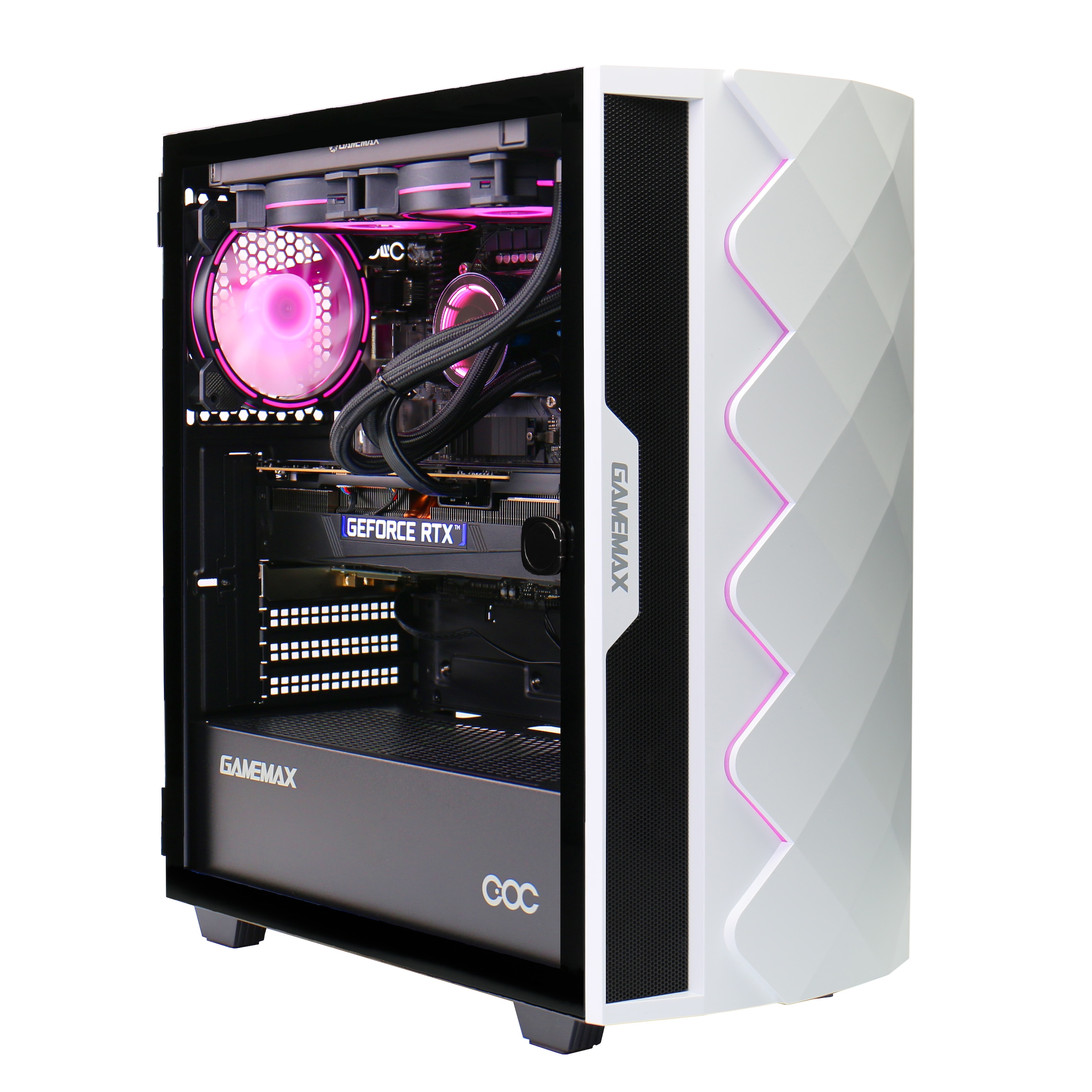 Hyrican Gaming-PC »GAMEMAX Diamond WT 7084«, DDR5, Windows 11