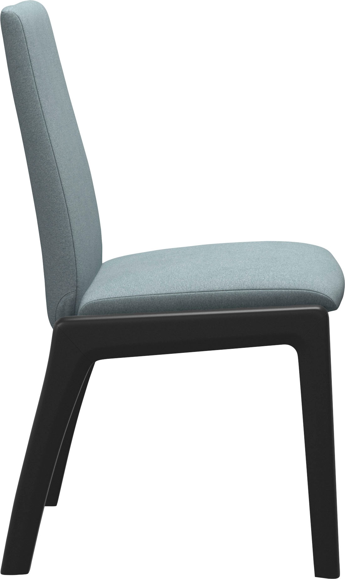 Stressless® Polsterstuhl »Laurel«, Microfaser DINAMICA, Low Back, Größe M, mit abgerundeten Beinen in Schwarz