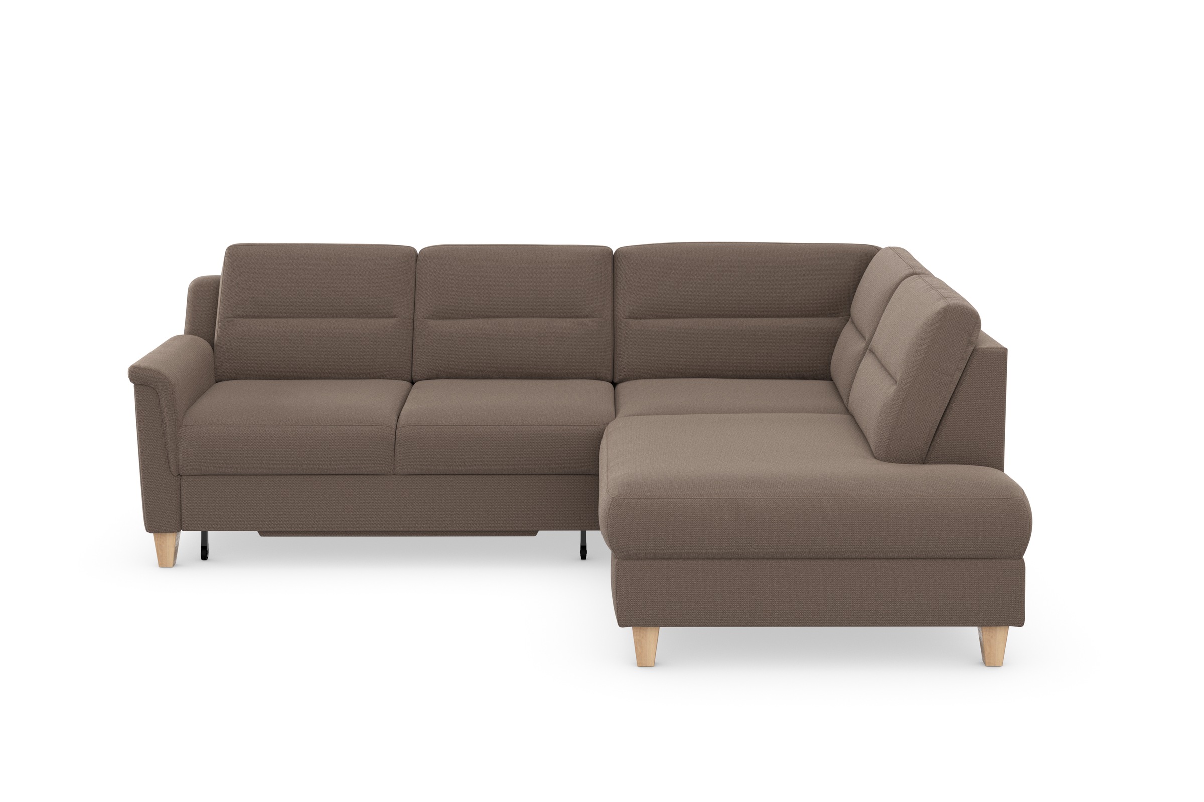 sit&more Ecksofa »Farö L-Form«, inklusive Federkern, wahlweise mit Bettfunk günstig online kaufen