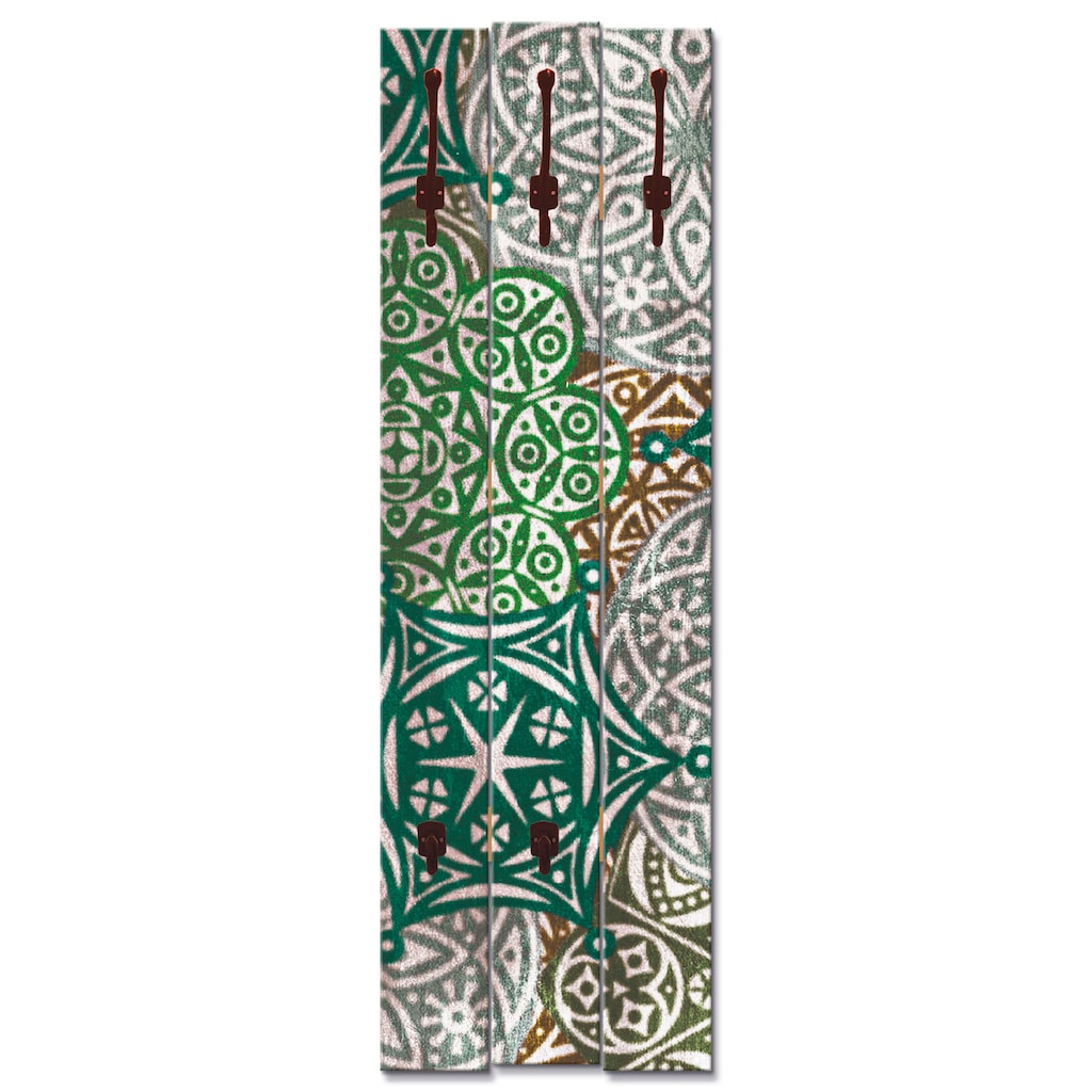Artland Garderobenleiste »Marokkanischer Stil_grün«