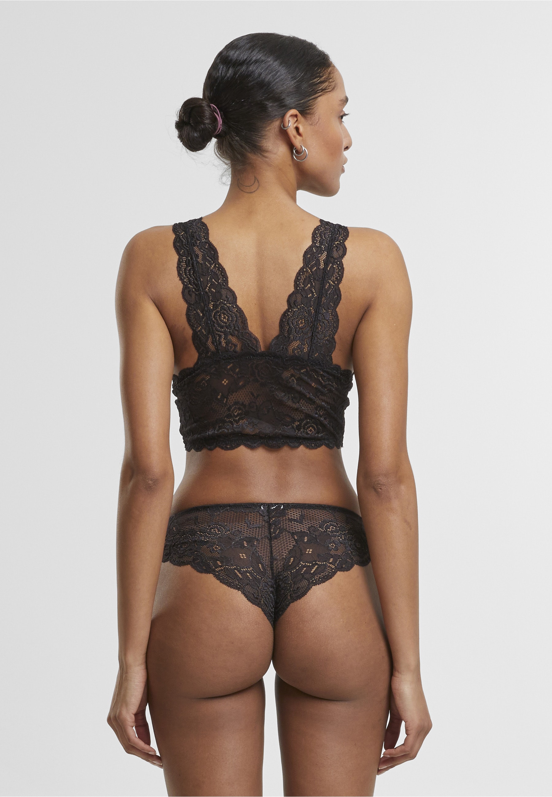 URBAN CLASSICS Sport-BH »Urban Classics Ladies Allover Lace Bra Padded«