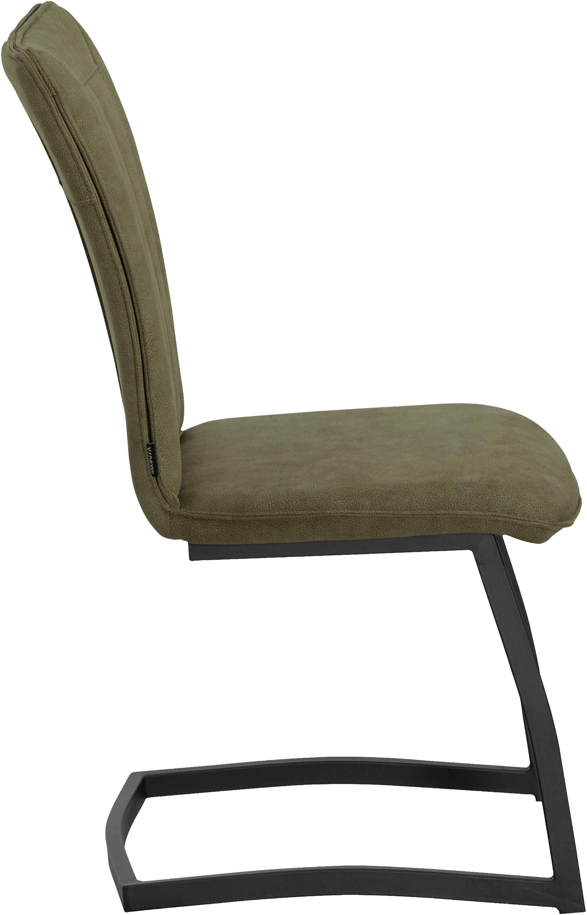 OMG Design Freischwinger »Amara«, (Set), 1 St., Stoff, Esszimmerstuhl, Küchenstuhl, pflegeleichter Bezug