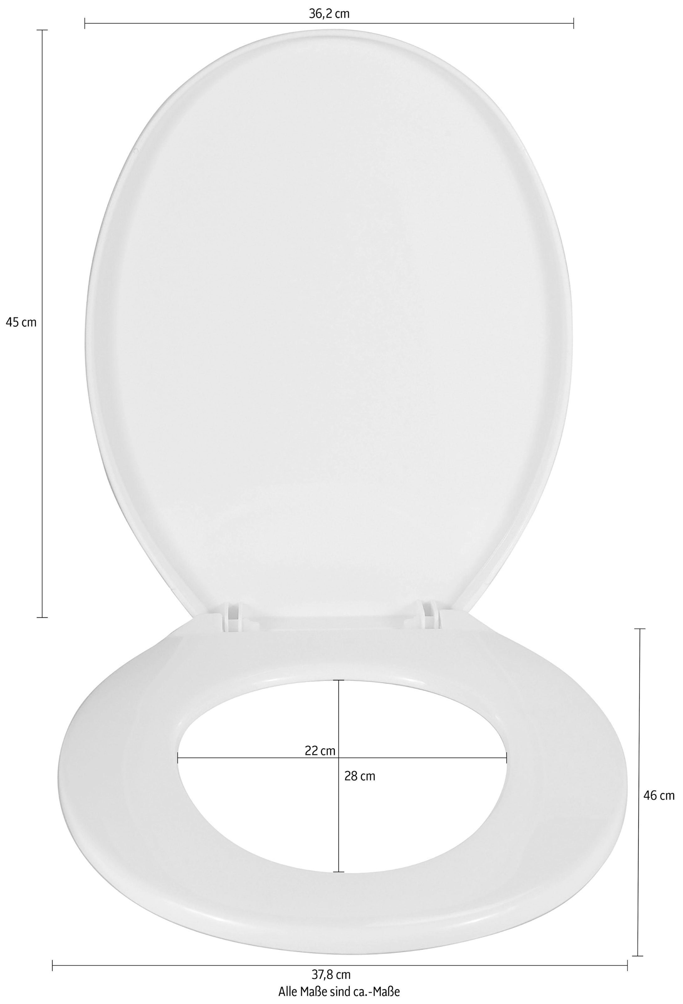 WENKO WC-Sitz »Aurora«