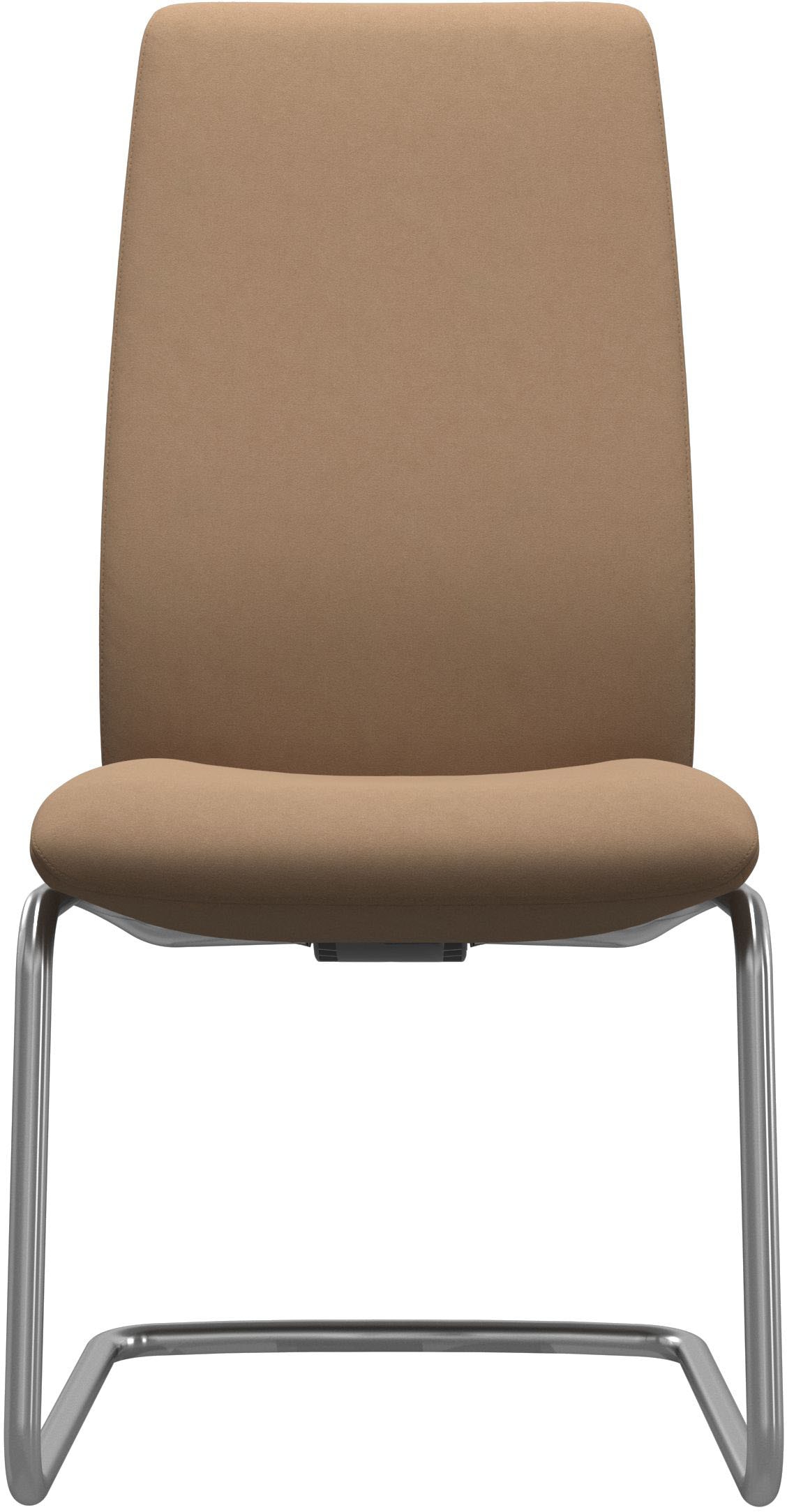 Stressless® Polsterstuhl »Laurel«, Microfaser DINAMICA, High Back, Größe L, mit Beinen aus Stahl in Chrom glänzend