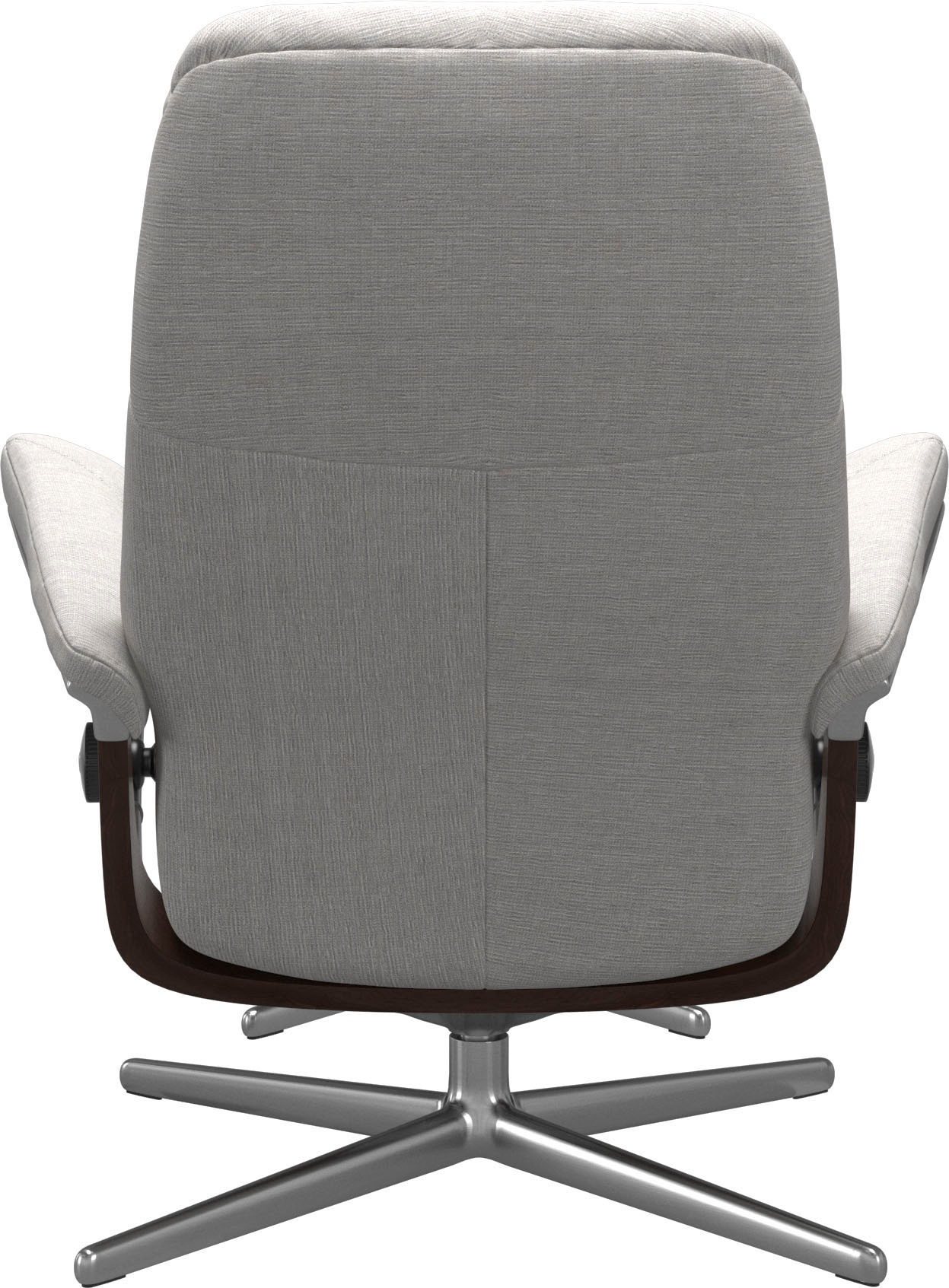 Stressless® Fußhocker »Consul«, mit Cross Base, Größe S, M & L, Holzakzent Braun