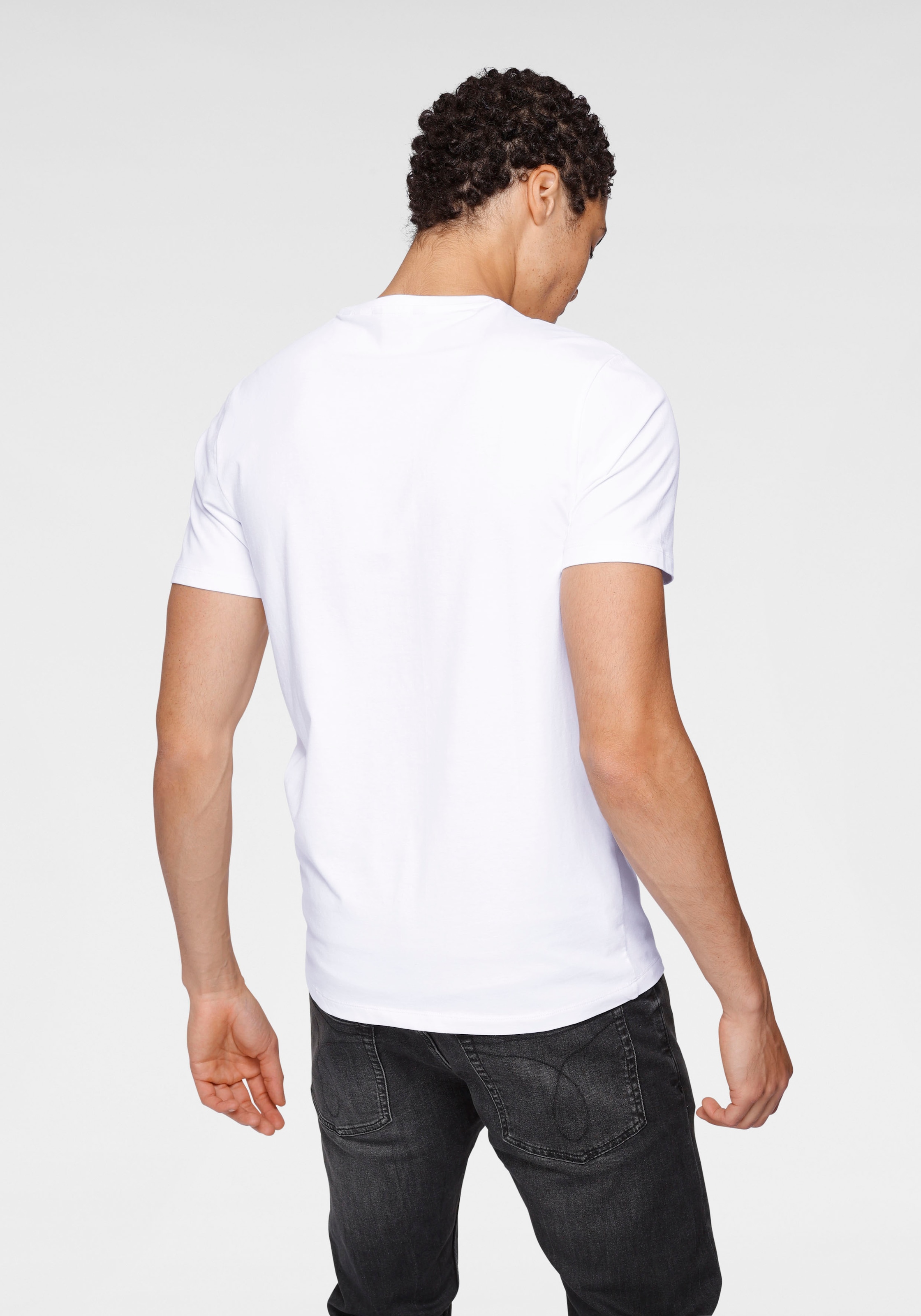 ONLY & SONS T-Shirt »ONSBASIC SLIM O-NECK 2-PACK NOOS« Packung, 2 Stk.