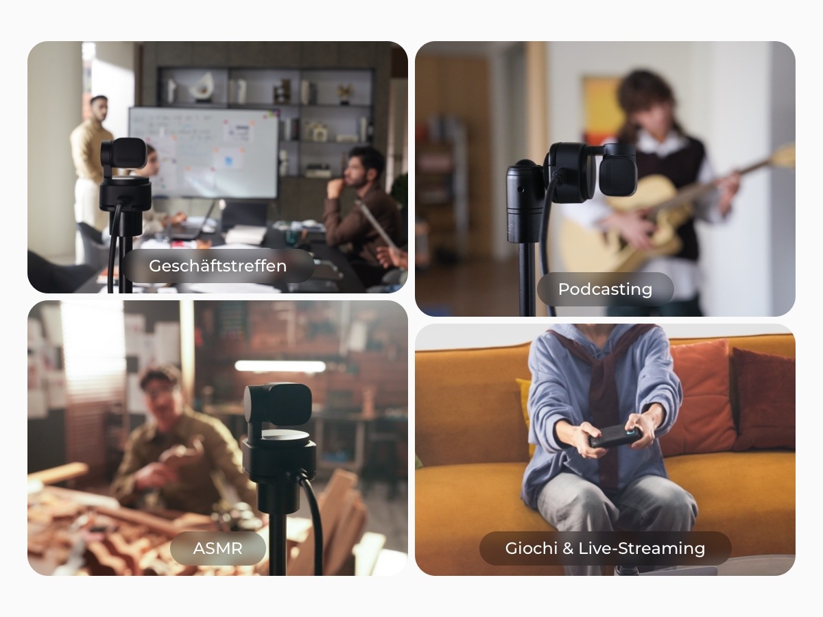 OBSBOT Webcam »TINY 3 Lite« 4K Ultra HD