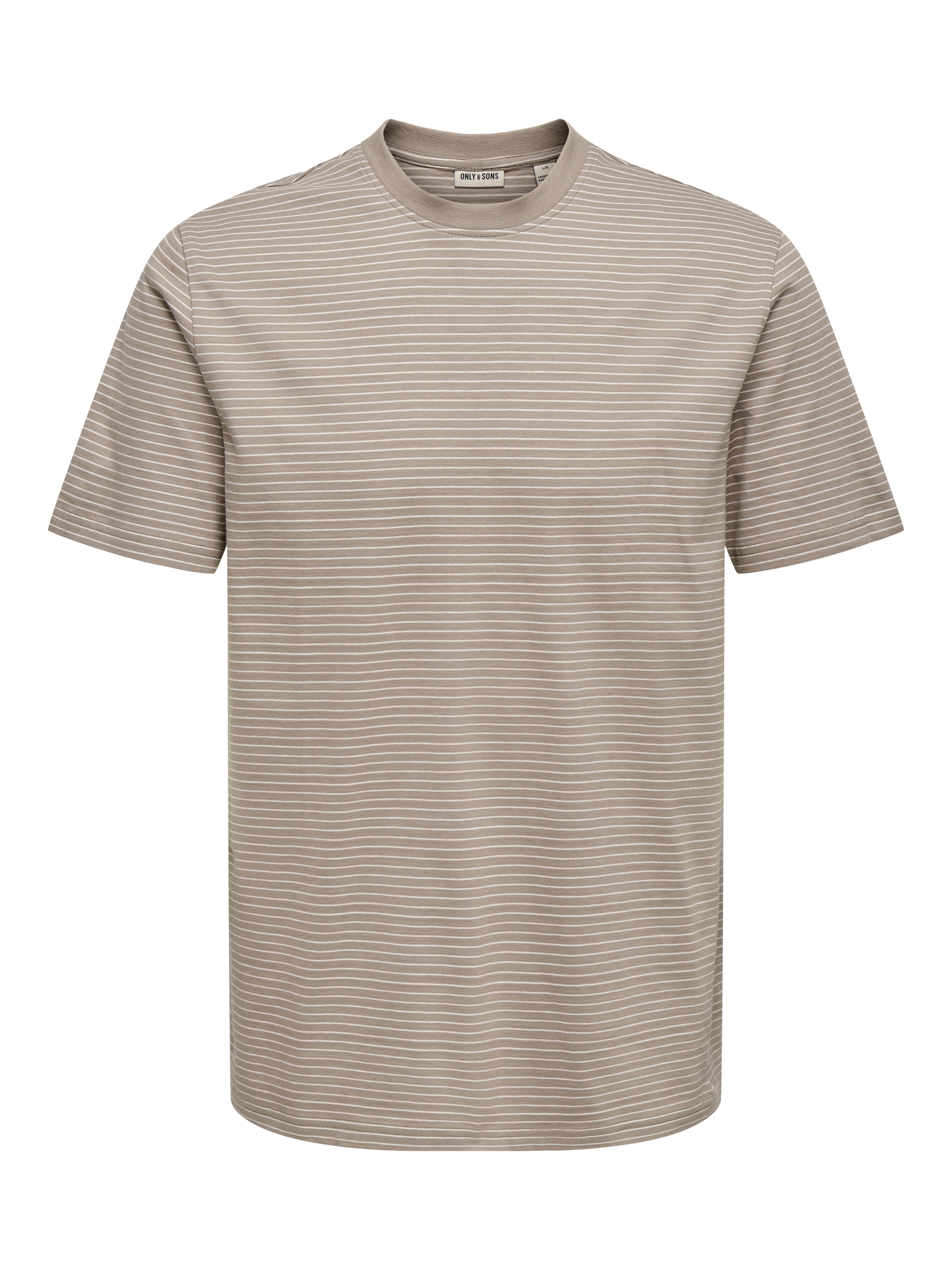 ONLY & SONS Rundhalsshirt »ONSFRED LIFE RLX SS STRIPE TEE NOOS«