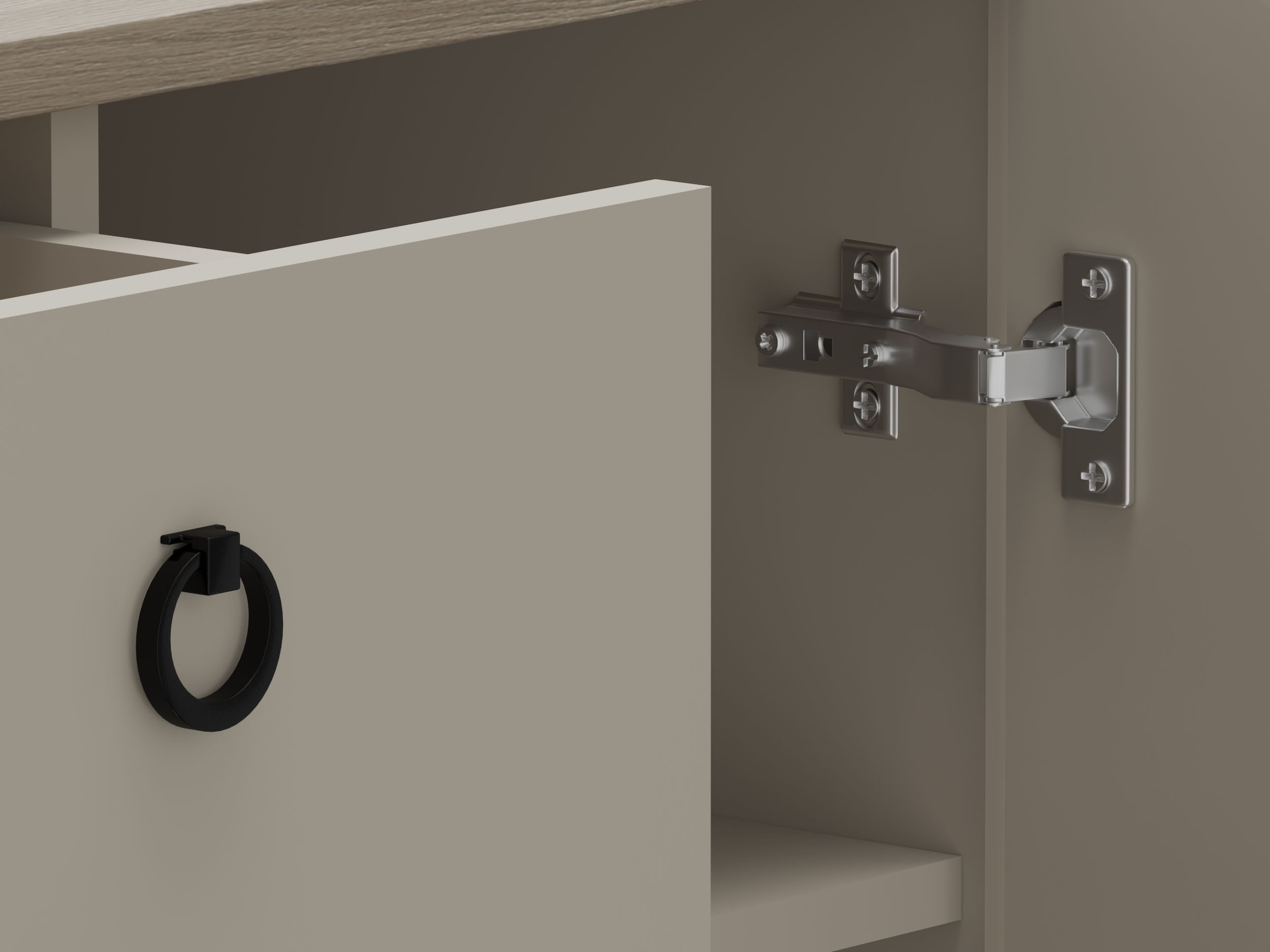 Home affaire Sideboard »Luminara«, (1 St.), Kommode mit Soft-Close Funktion - 120 oder 150 cm Breite
