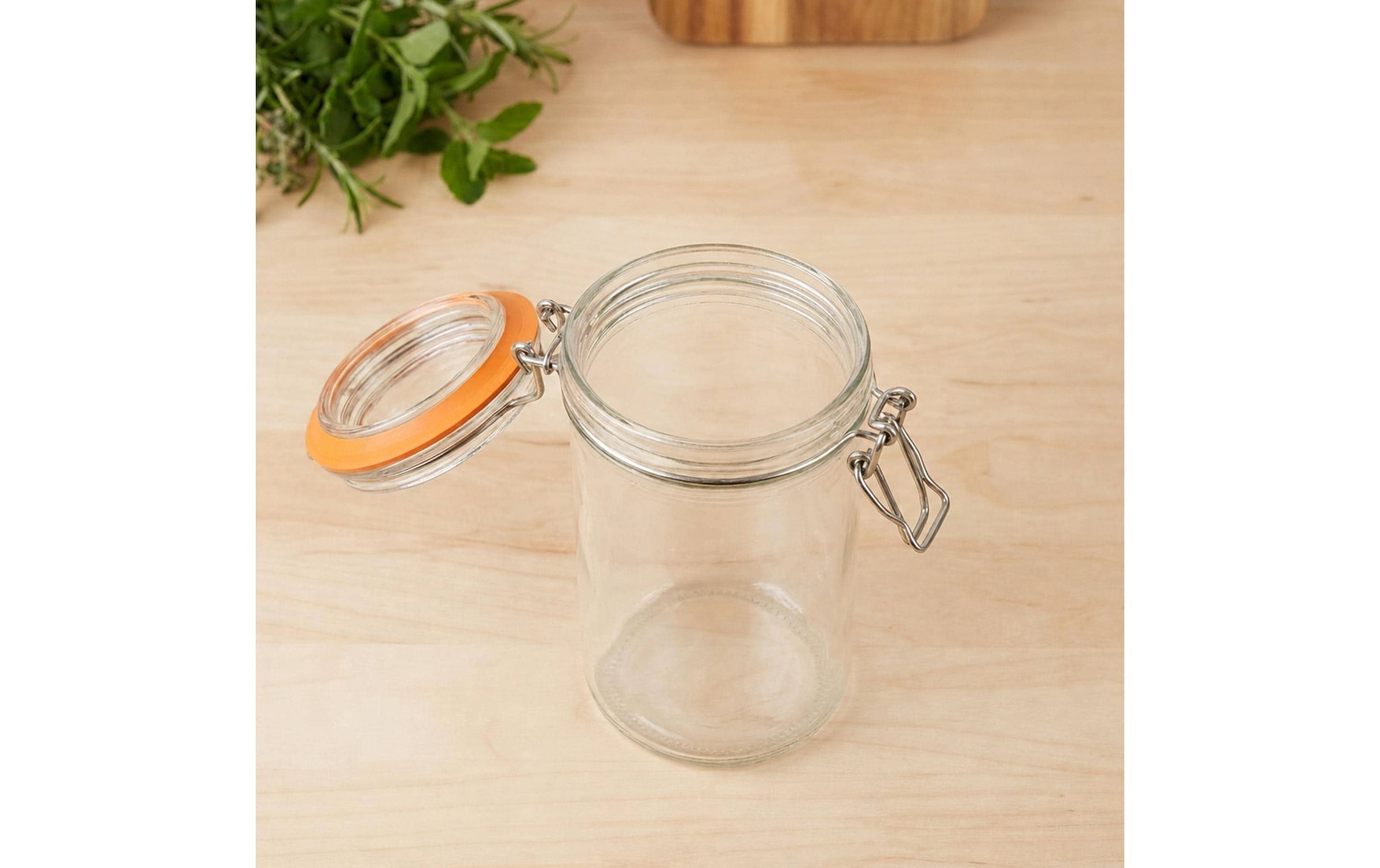 relaxdays Einmachglas »500 ml, 6 Stück« Spülmaschinenfest