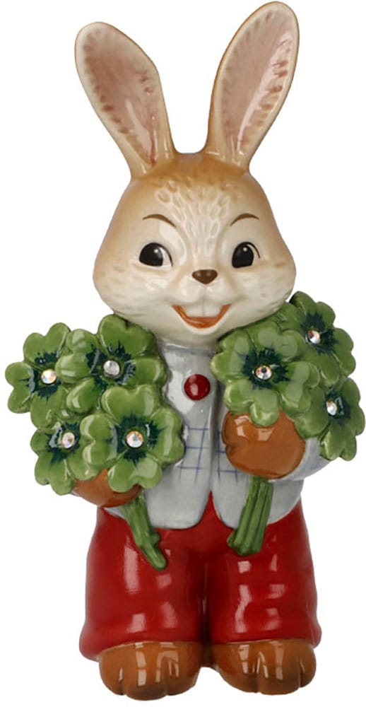 Goebel Osterhase »Figur Hasenjunge - Viel Glück!«, Osterfigur, Dekofigur, Ostern, Osterdekoration