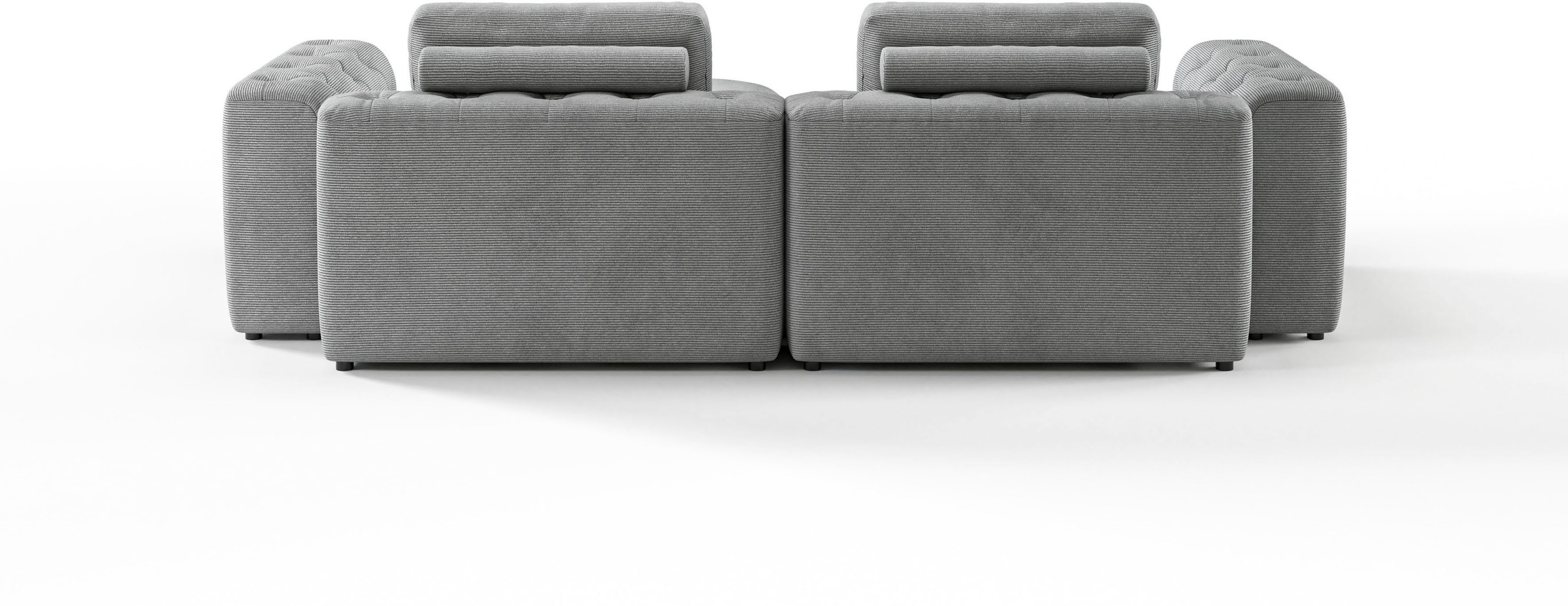 RAUM.ID Ecksofa »Cushid L-Form«, Modulset, bestehend aus 3 Teilen