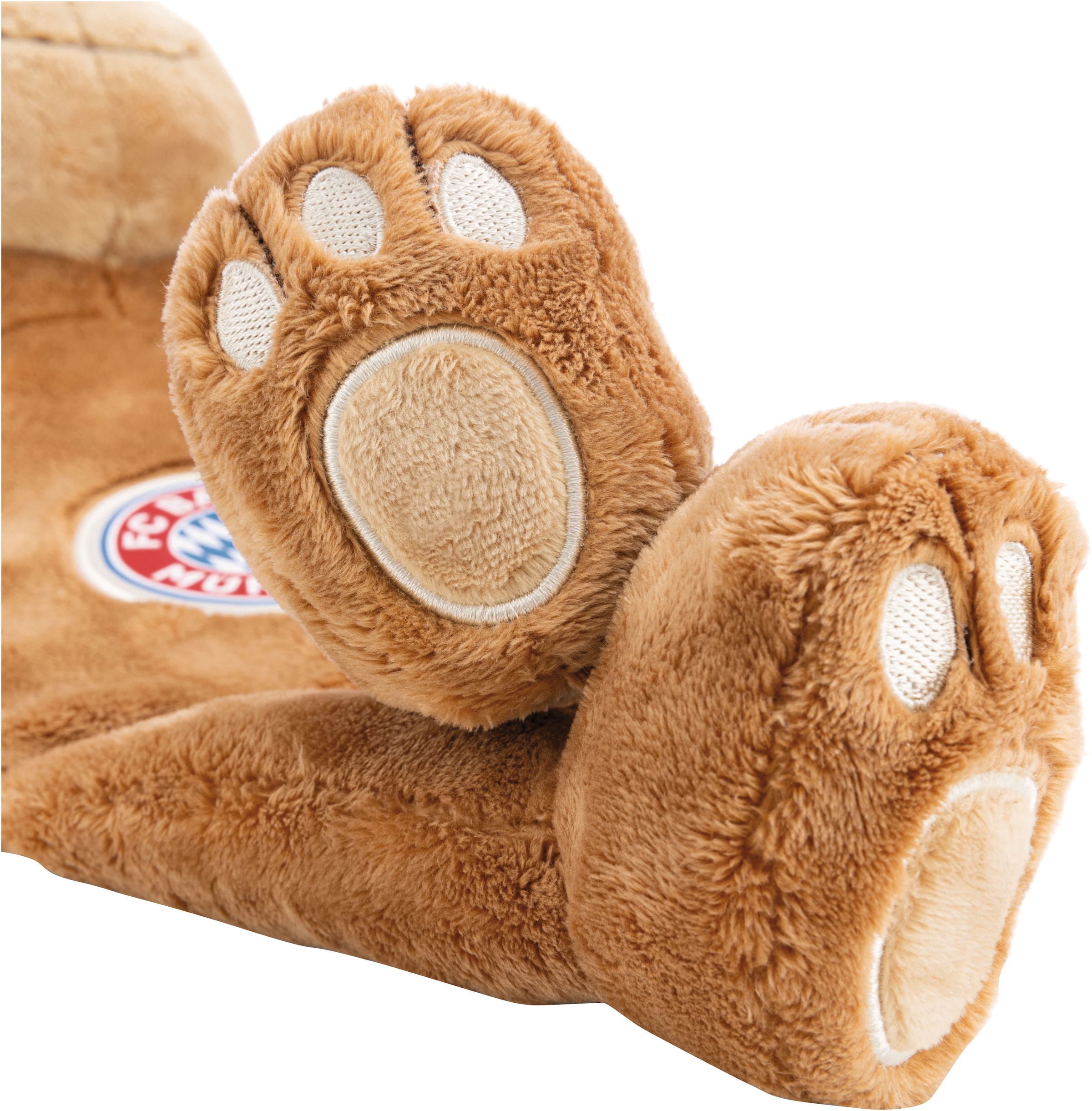 Nici Wärmflasche »FC BAYERN MÜNCHEN Berni, 300 ml, 35 cm« 2in1 - Kuscheltier & Wärmflasche in einem; enthält recyceltes Material