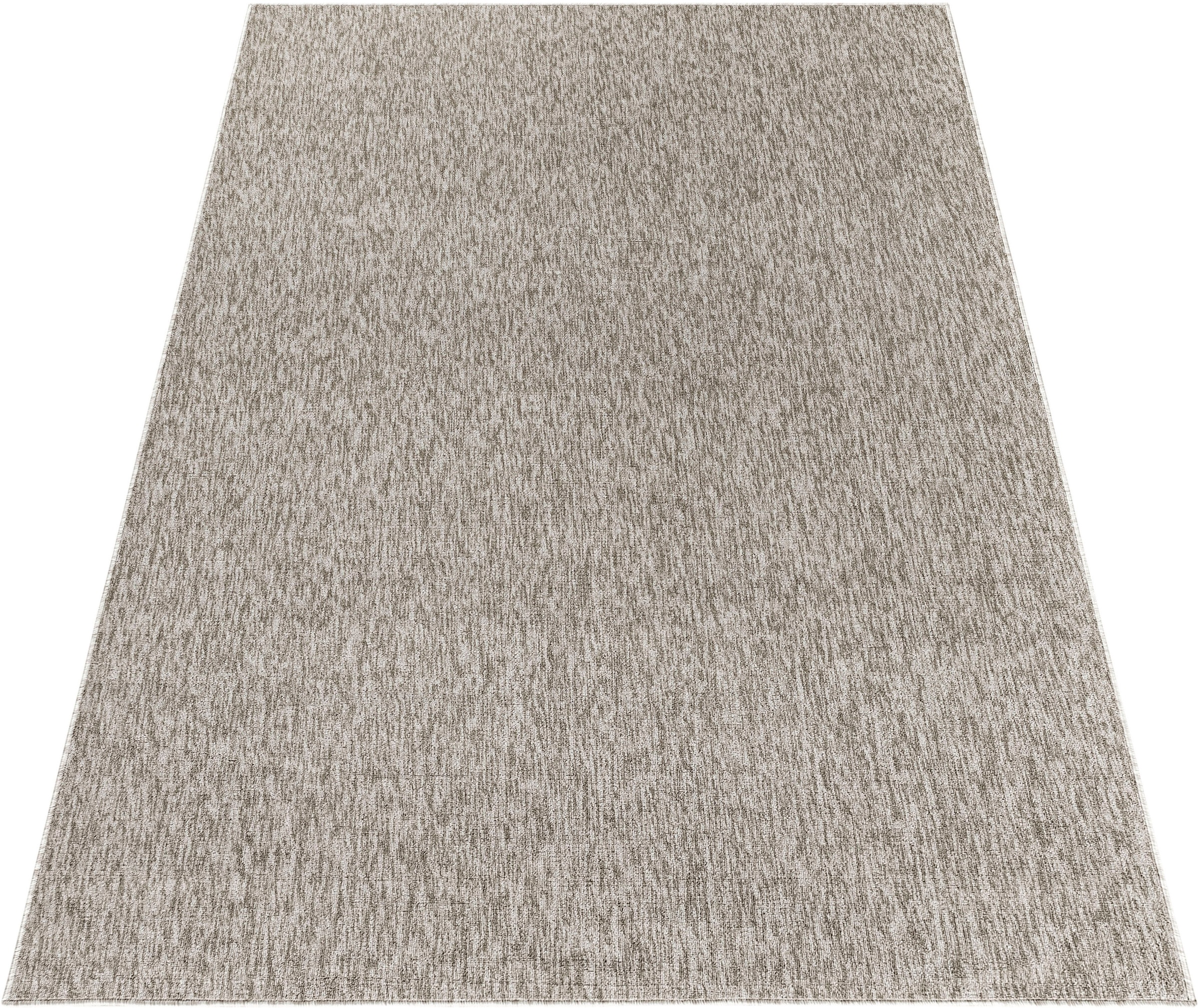 Ayyildiz Teppiche Teppich »Nizza 1800 Kurzflorteppich«, rechteckig, 6 mm Höhe, pflegeleicht, leicht melierter Kurzflor, ringsum gekettelt, Wohnzimmer