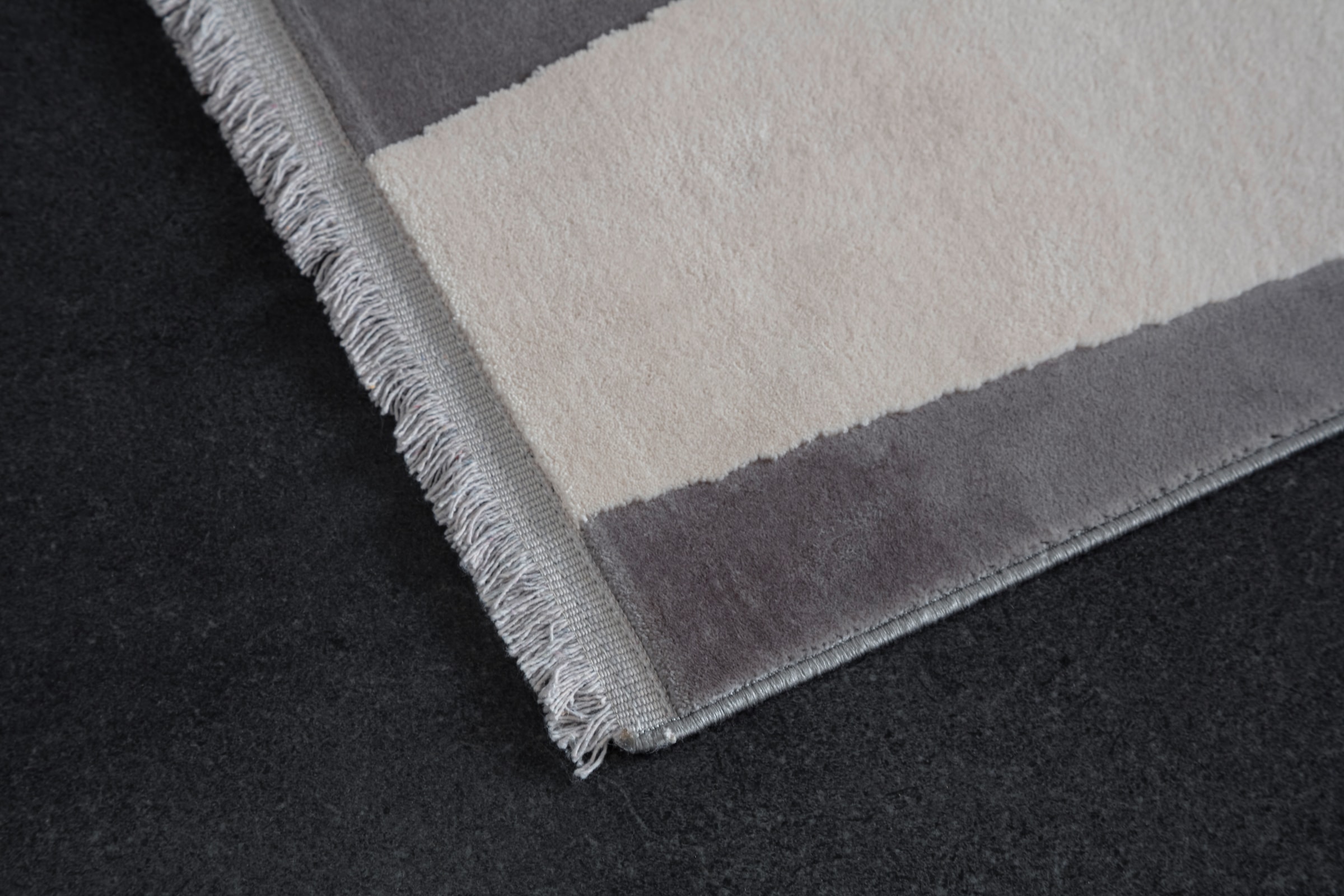 SCHÖNER WOHNEN-Kollektion Teppich »Magic 6104« rechteckig 7 mm Höhe Hoch Tief Struktur, mit Viskose, weich und glänzend