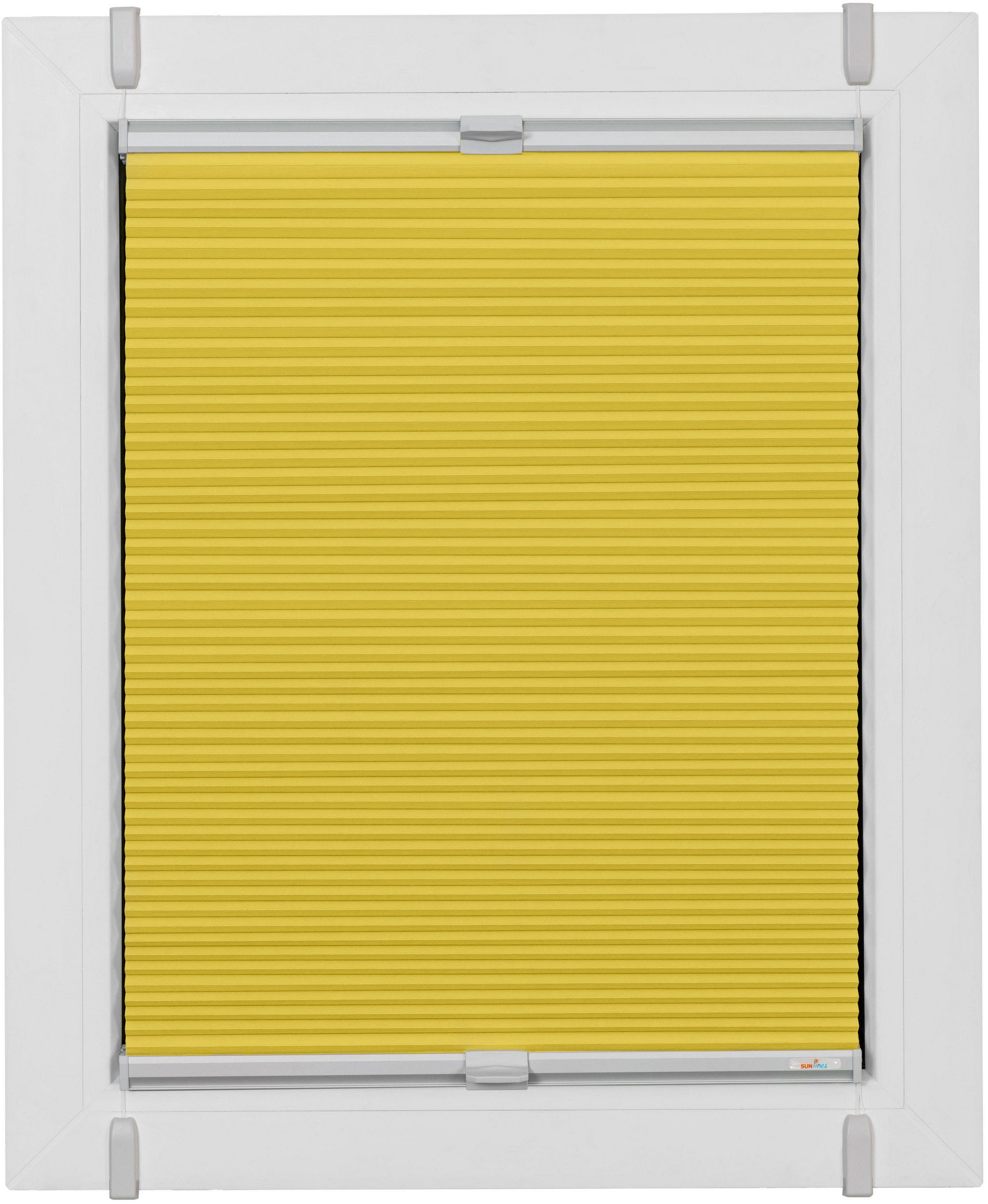 SUNLINES Plissee »Start-up Style Honeycomb« verdunkelnd energiesparend ohne Bohren verspannt verspannt mit Simply-Fix Klemmträger, Wabenplissee,...