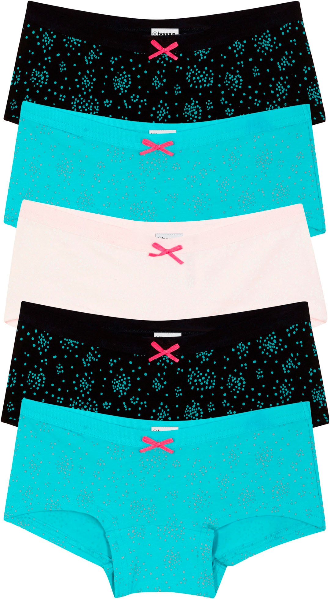 bonprix Panty »Panty mit weicher Baumwolle (5er Pack)« Packung, 5 Stk. aus Baumwolle und Elasthan, bequeme Passform, pastellfarben