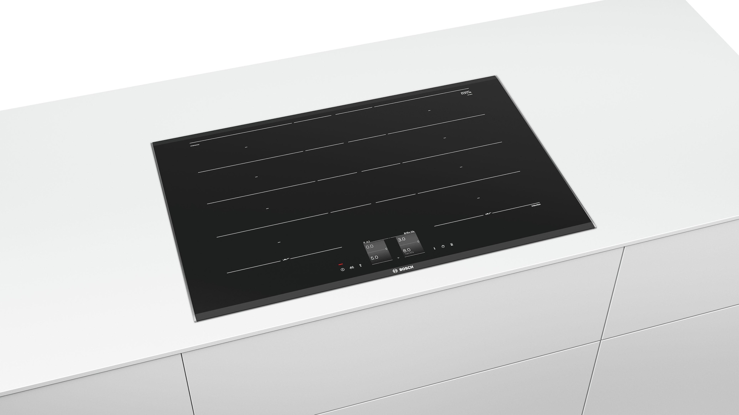 BOSCH Flex-Induktions-Kochfeld von SCHOTT CERAN® »PXY875KW1E«, mit PerfectFry-Bratsensor