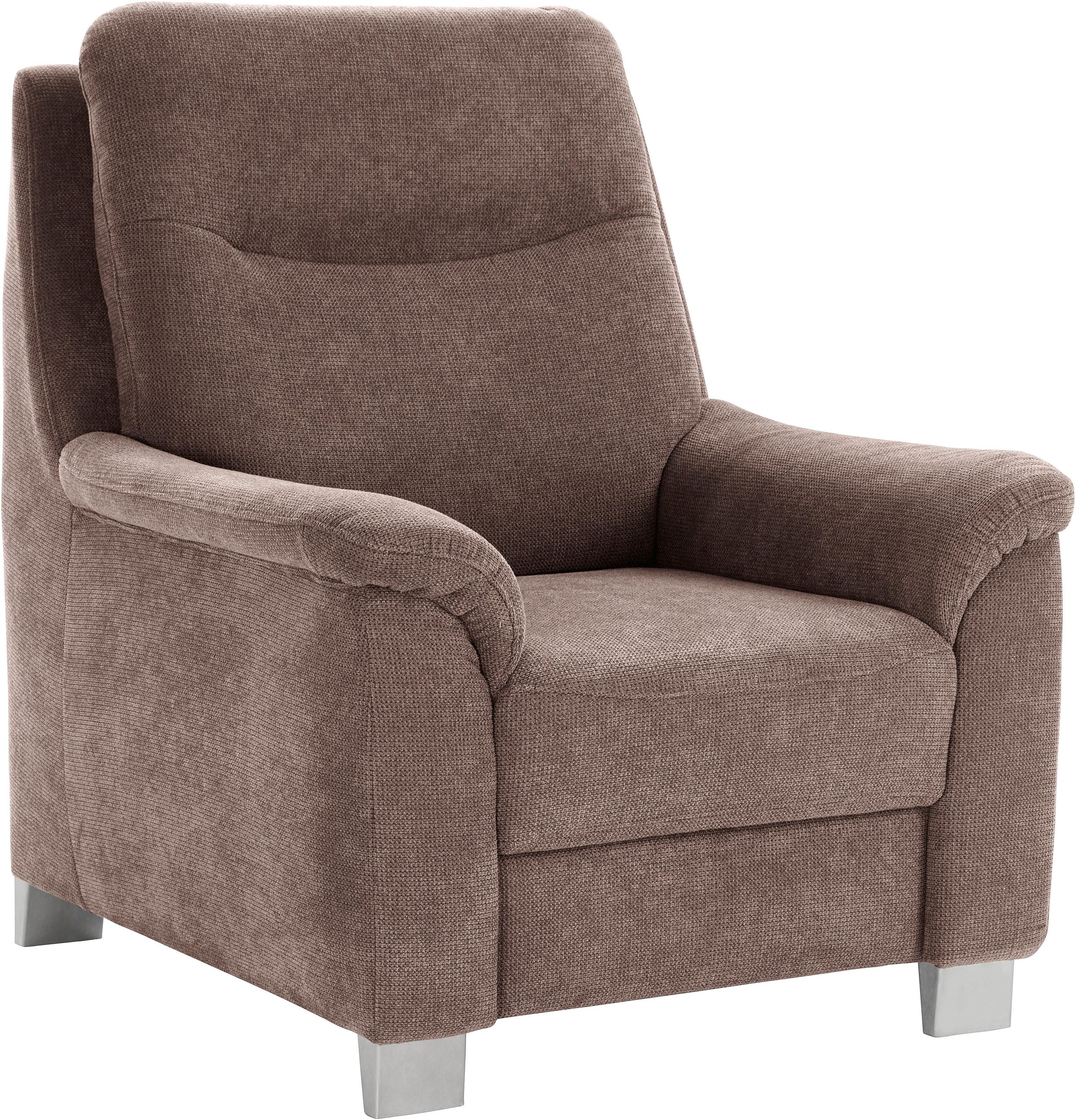 sit&more Sessel »Boccaccio«, inklusive Federkern und Kopfteilverstellung günstig online kaufen