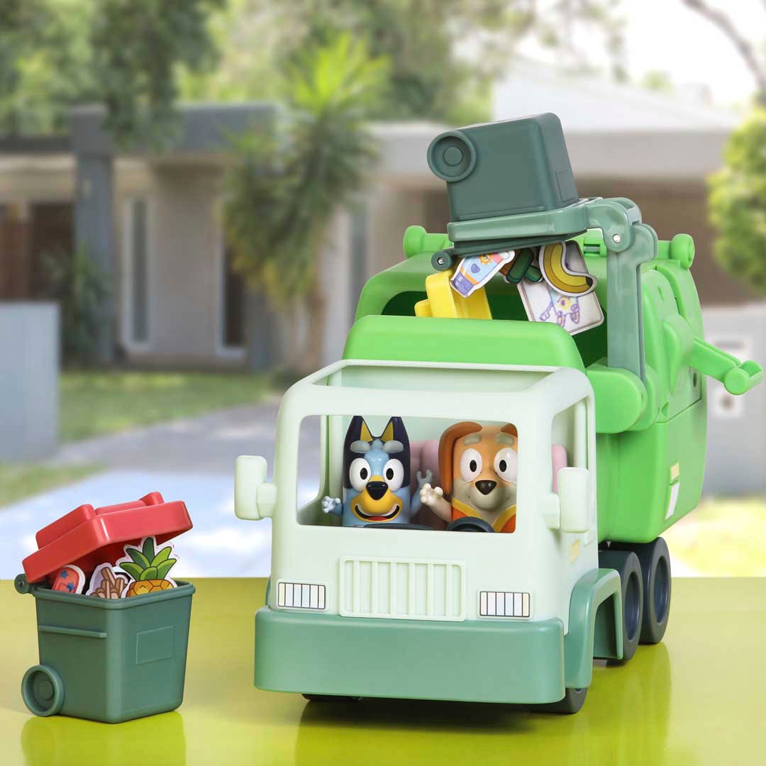 Moose Spielwelt »Bluey, Müllwagen«