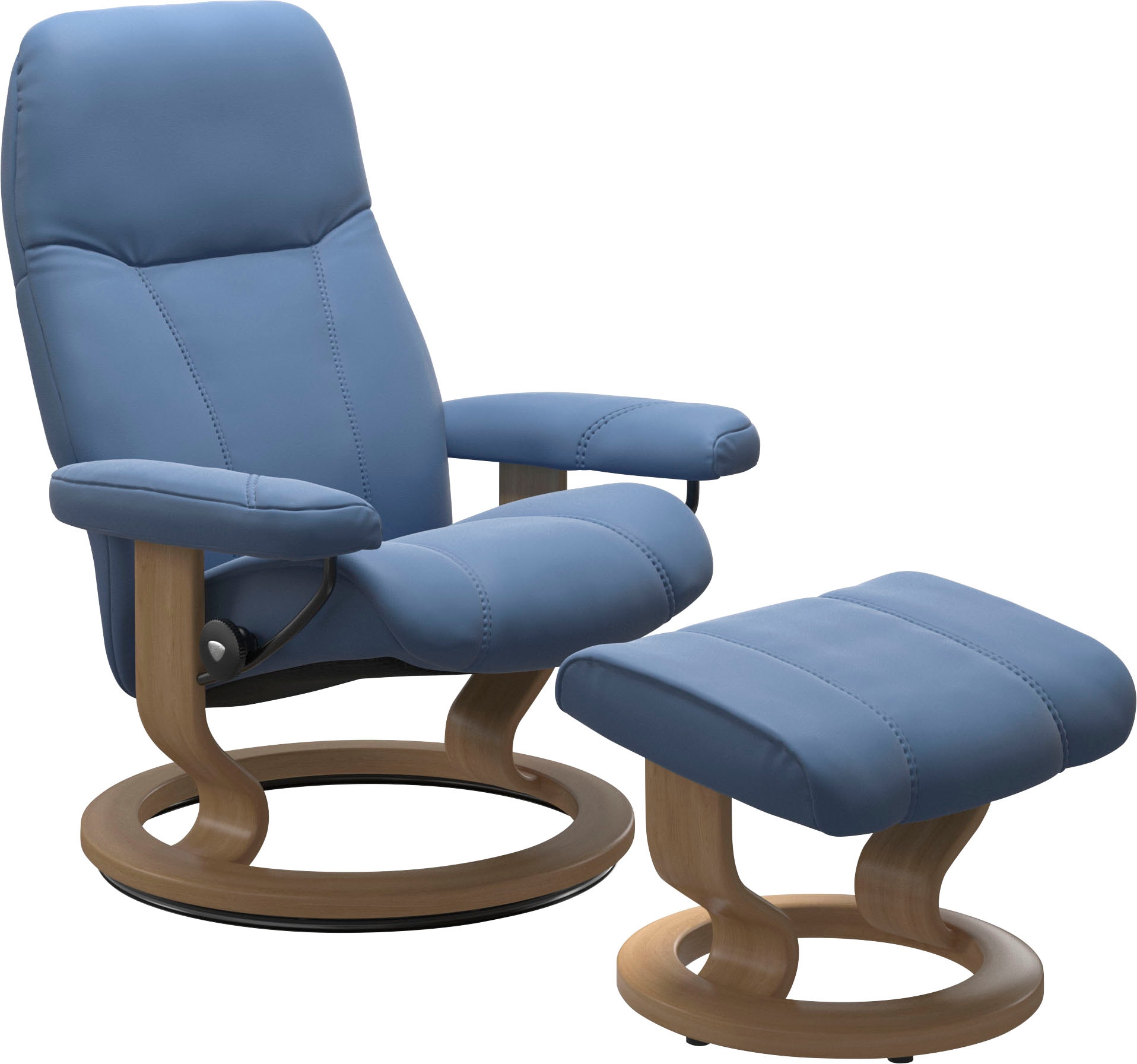 Stressless® Relaxsessel »Consul« Set, Relaxsessel mit Hocker, mit Hocker, m günstig online kaufen