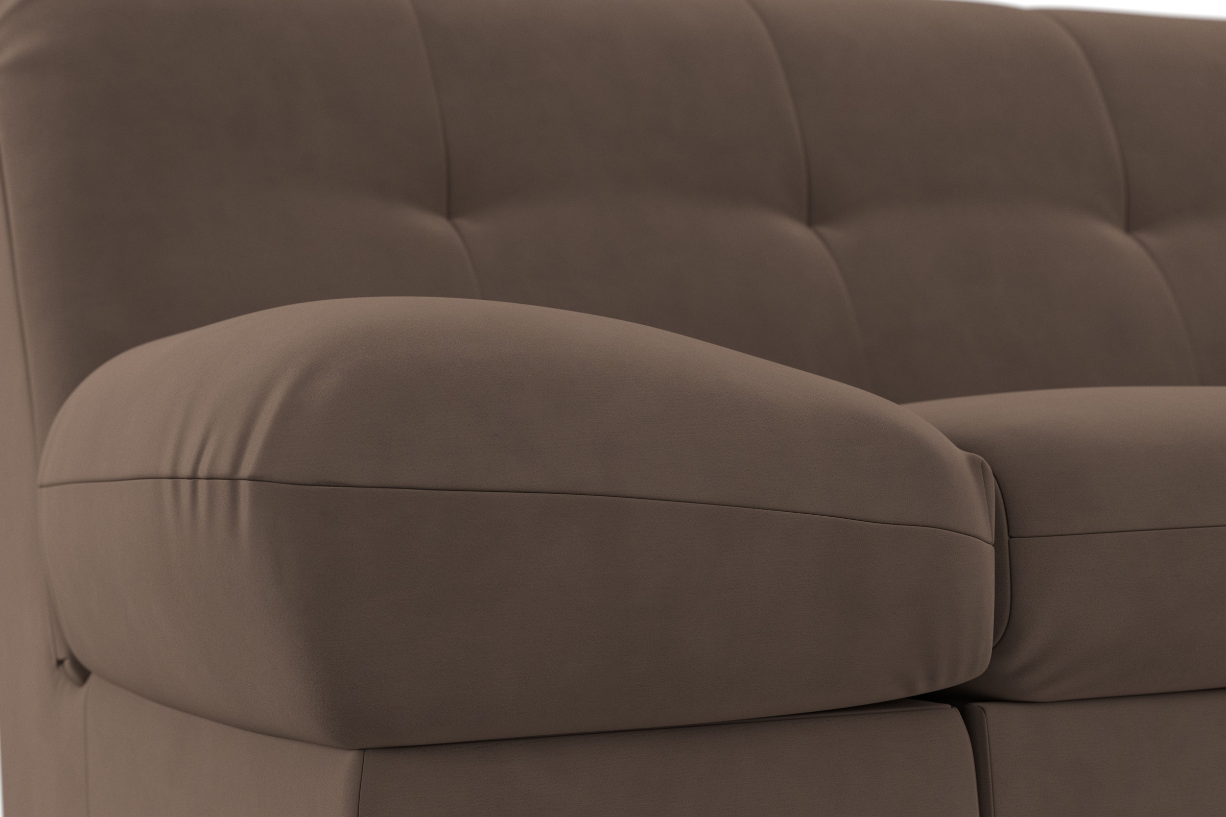 DOMO collection Ecksofa »Mona L-Form«, wahlweise mit Bett- und Armlehnfunktion