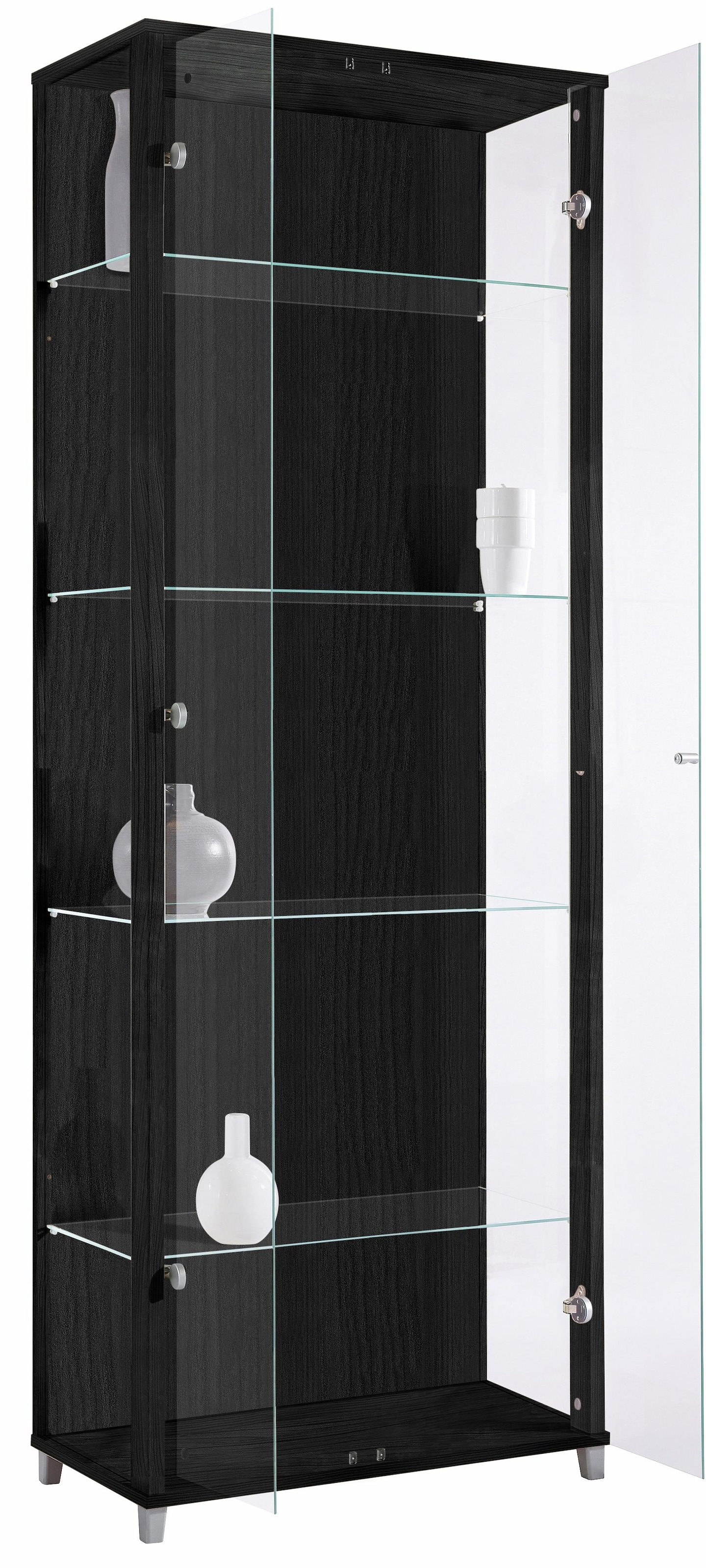 fif möbel Vitrine »OPTIMA«, Standvitrine, Vitrinenschrank, Glasvitrine, Sammlervitrine