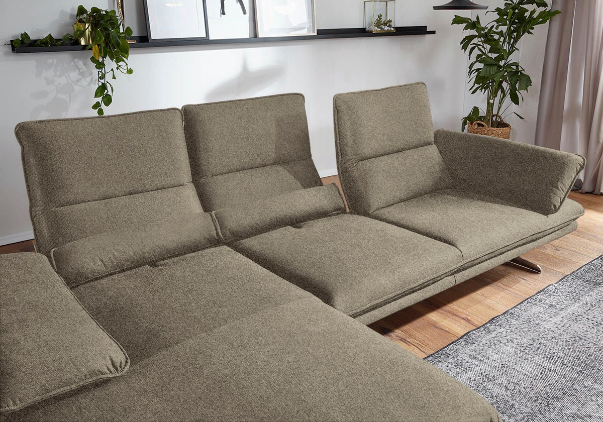 W.SCHILLIG Ecksofa »broadway, Designsofa mit tollem Sitzkomfort, L-Form« Si günstig online kaufen