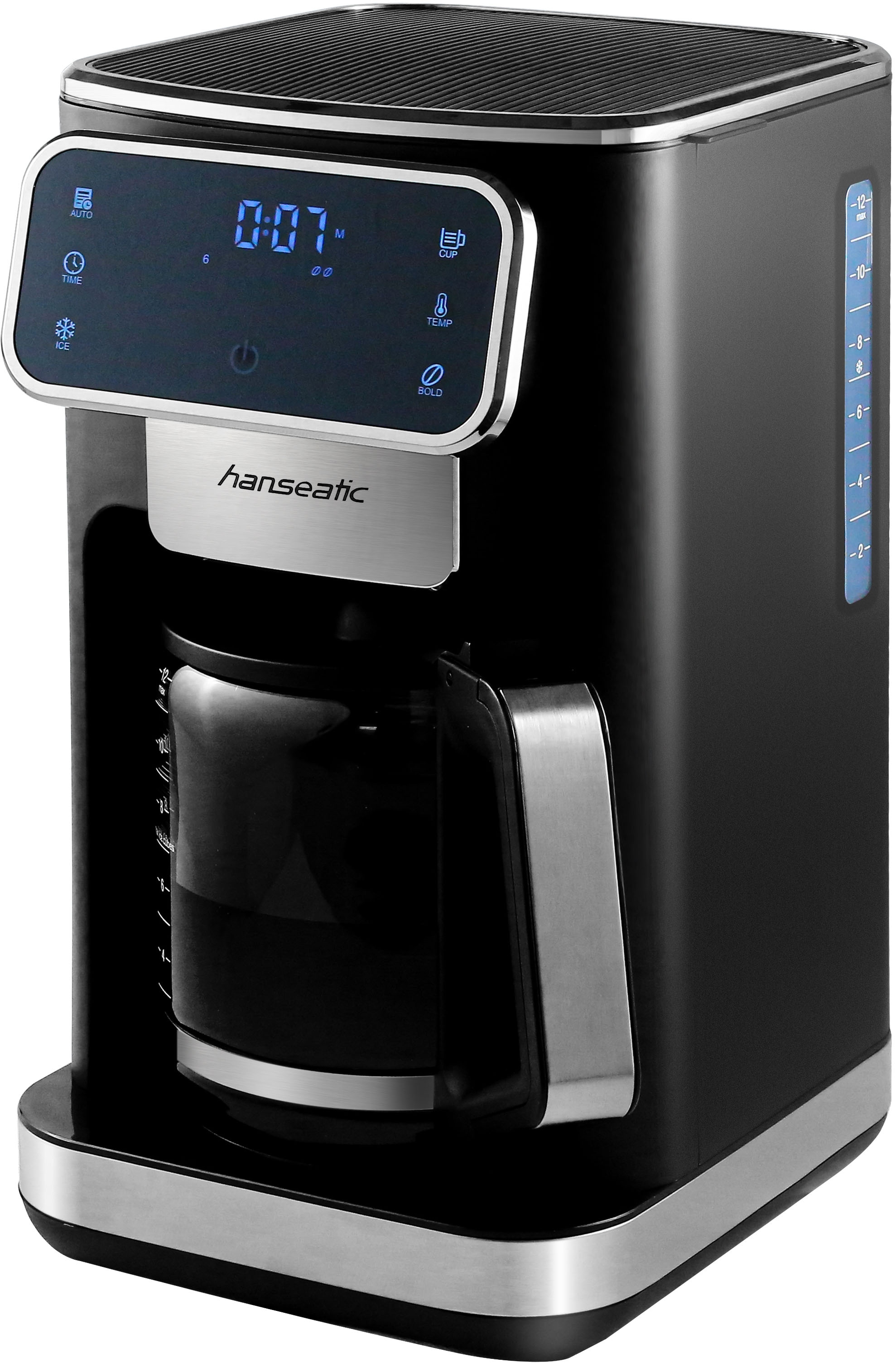 Hanseatic Filterkaffeemaschine »HCMD151100BD«, 1,5 l Kaffeekanne, Papierfil günstig online kaufen
