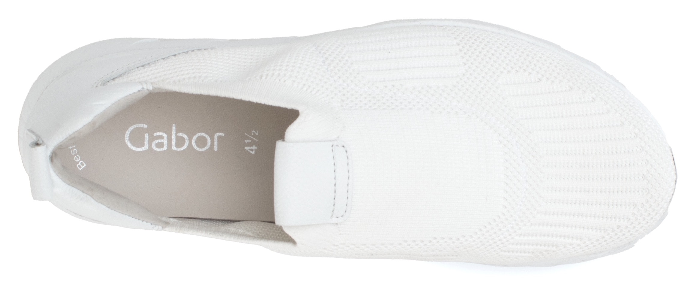 Gabor Slip-On Sneaker, Slipper, Halbschuh mit Best Fitting für komfortable Passform