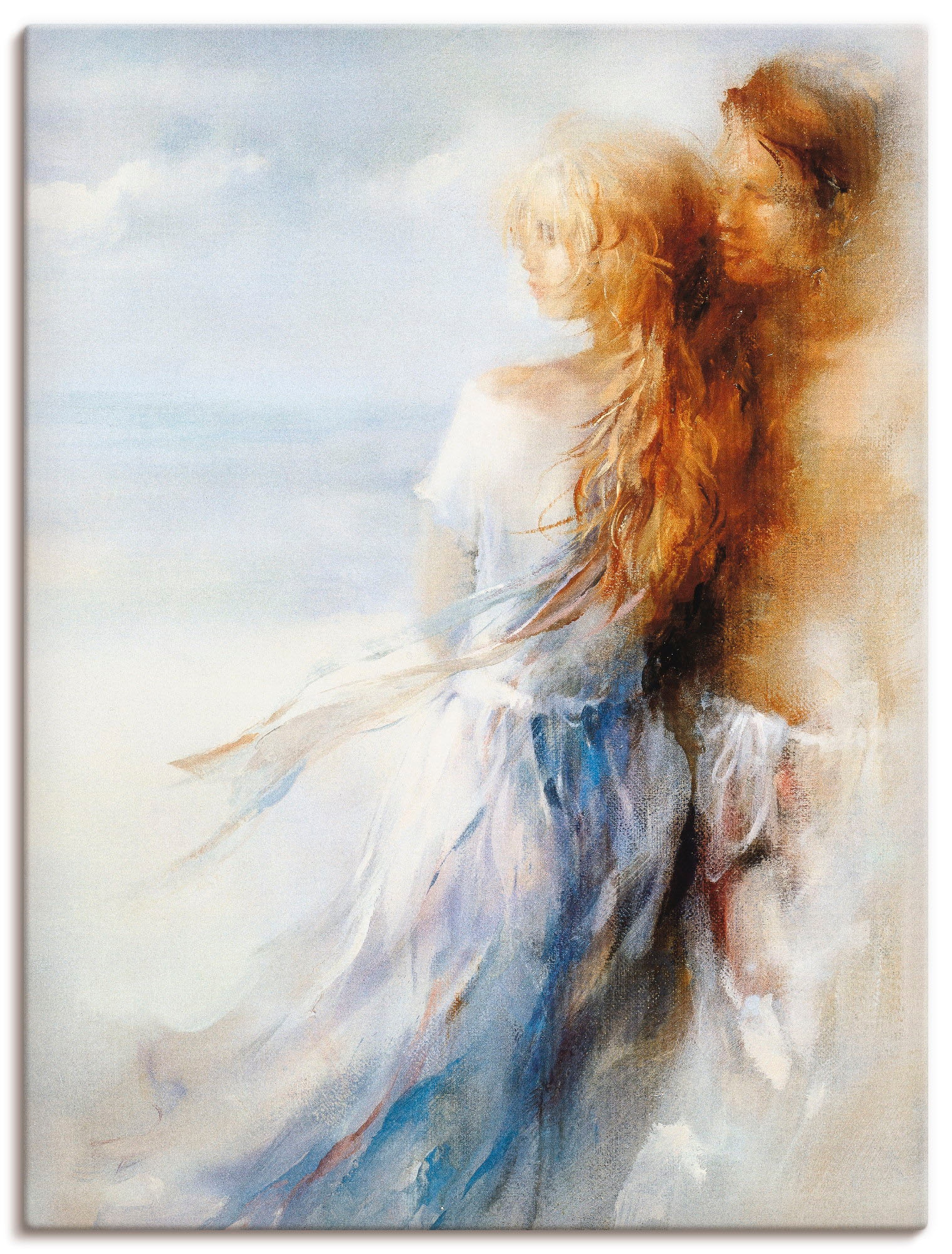 Artland Wandbild »Zusammen« Paar 1 Stk. tlg. als Leinwandbild, Poster in ve günstig online kaufen