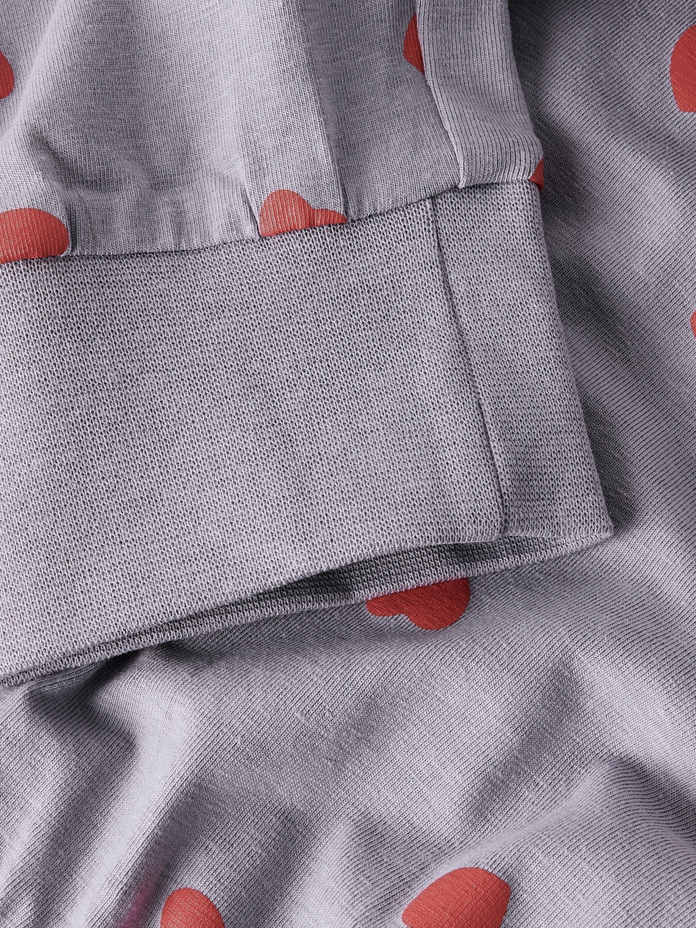 Name It Schlafanzug »NKFNIGHTSET LAVENDER HEARTS NOOS« Set, 2 tlg. im tollen Herzen-Alloverdruck