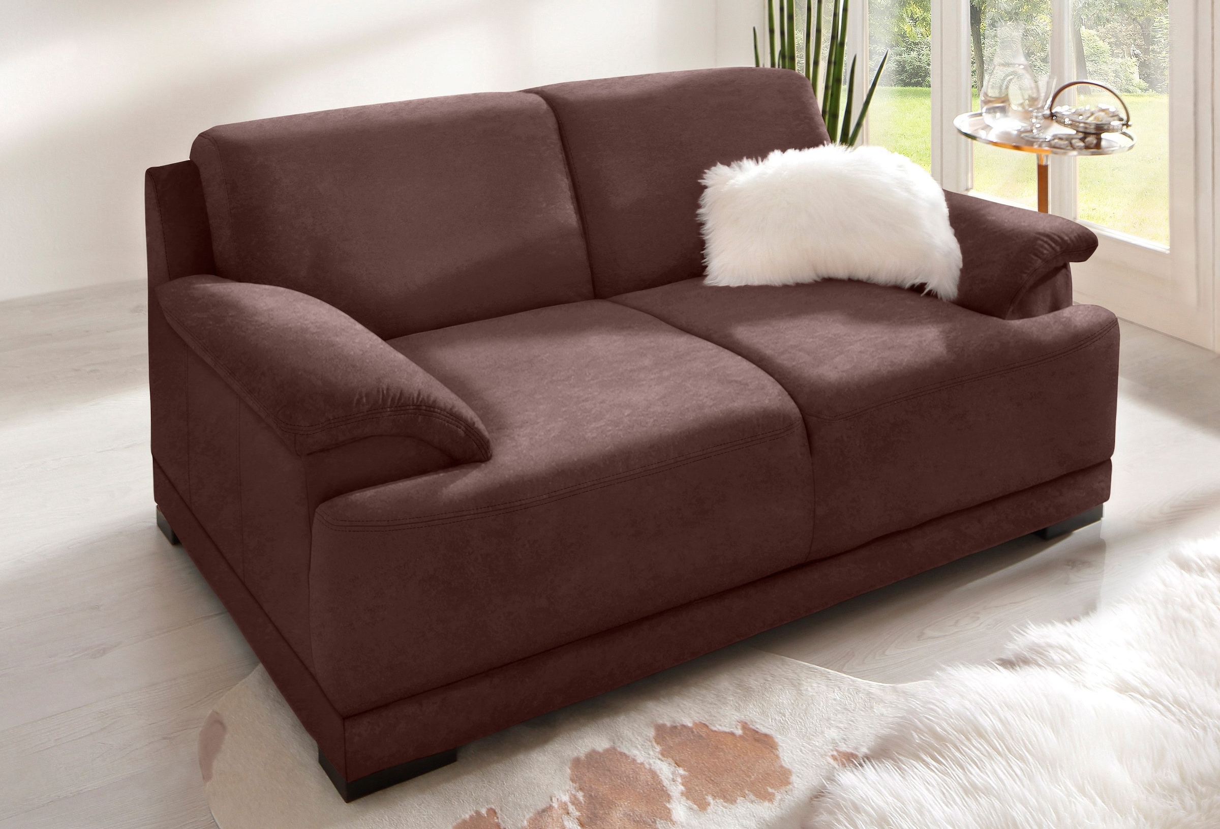 Home affaire 2-Sitzer »Telos, Boxspring-Federung toller Sitzkomfort, zeitlos & komfortabel« mit Boxspring-Federung