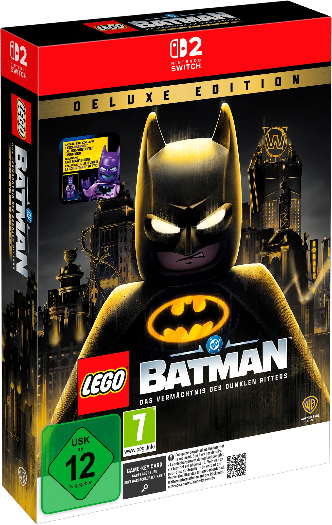 Warner Games Spielesoftware »LEGO Batman: Das Vermächtnis des dunklen Ritters Deluxe Edition« Nintendo Switch 2